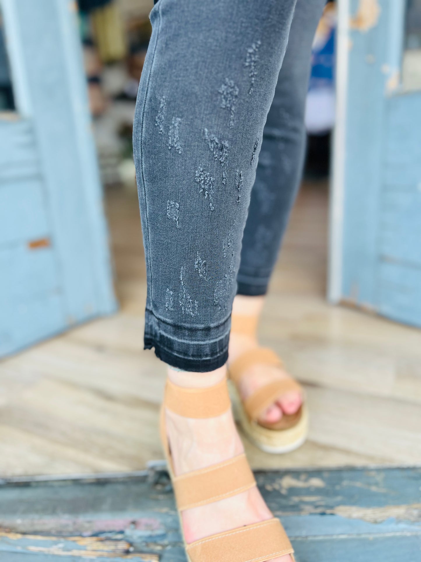 Zillah | Skinny Jeans - Black