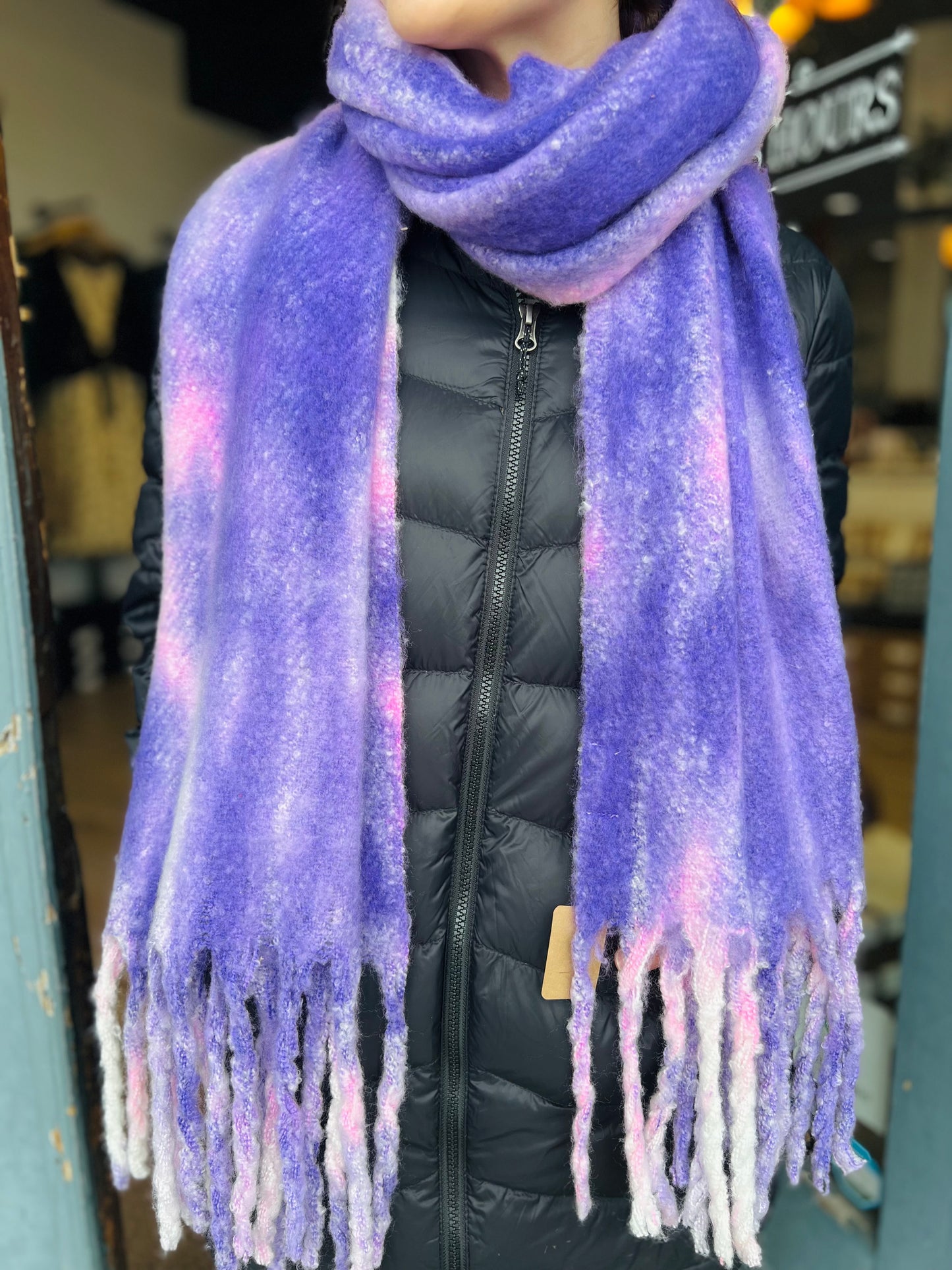 Crown & Ivy Purple Scarf