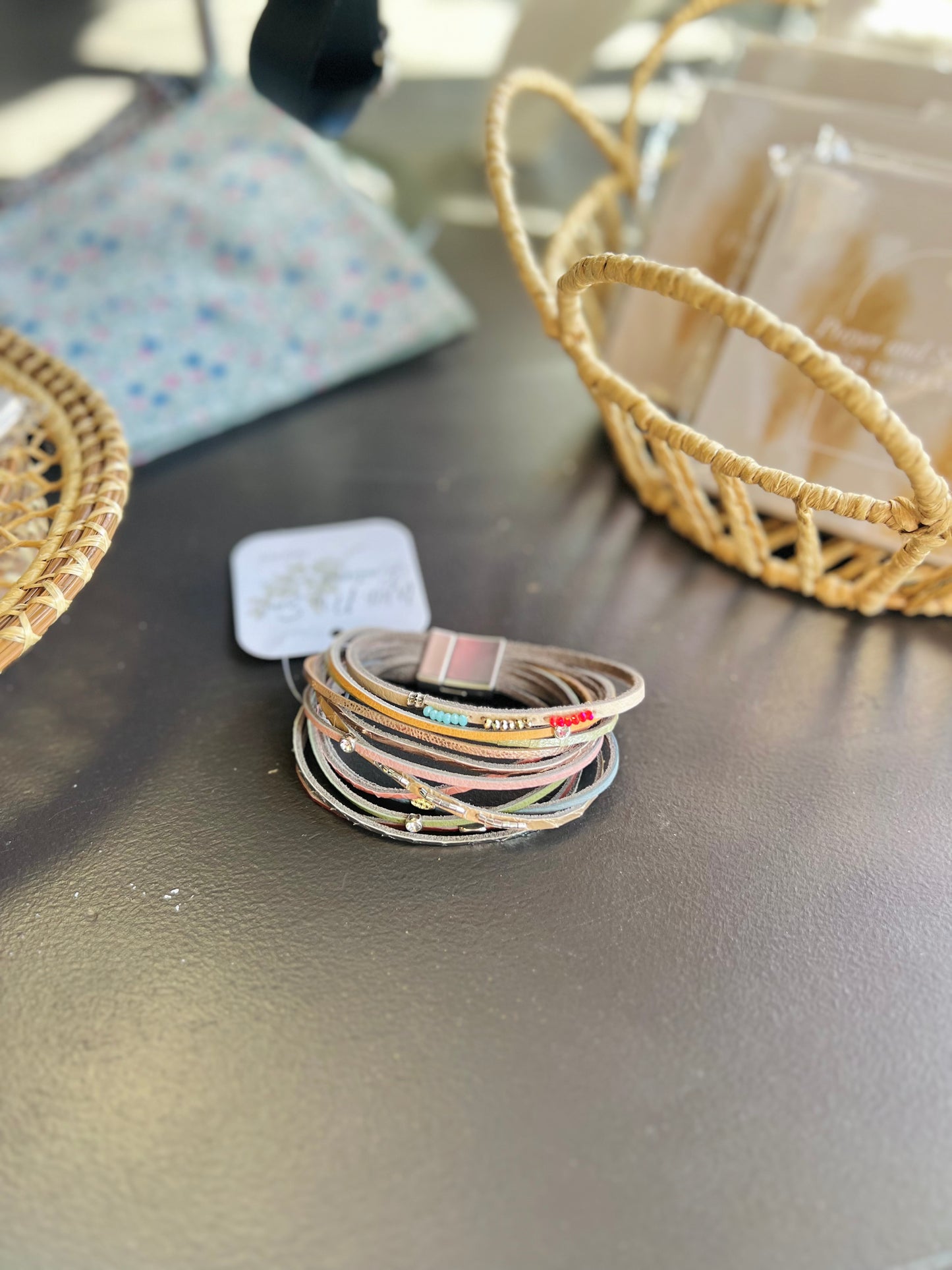 Pastel Multi Colored Layered Bracelet