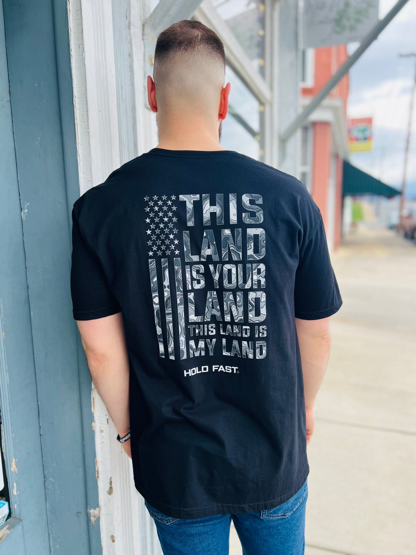 HOLD FAST Mens T-Shirt This Land