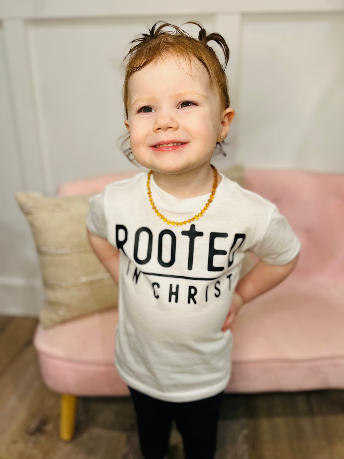 ROOTED IN CHRIST | Toddler Graphic Tee