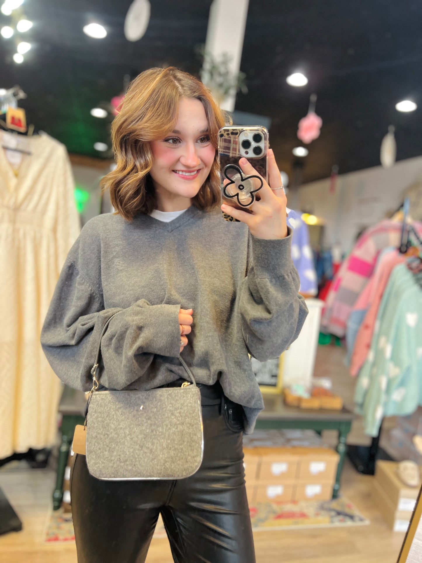 Kate Spade Grey Handbag