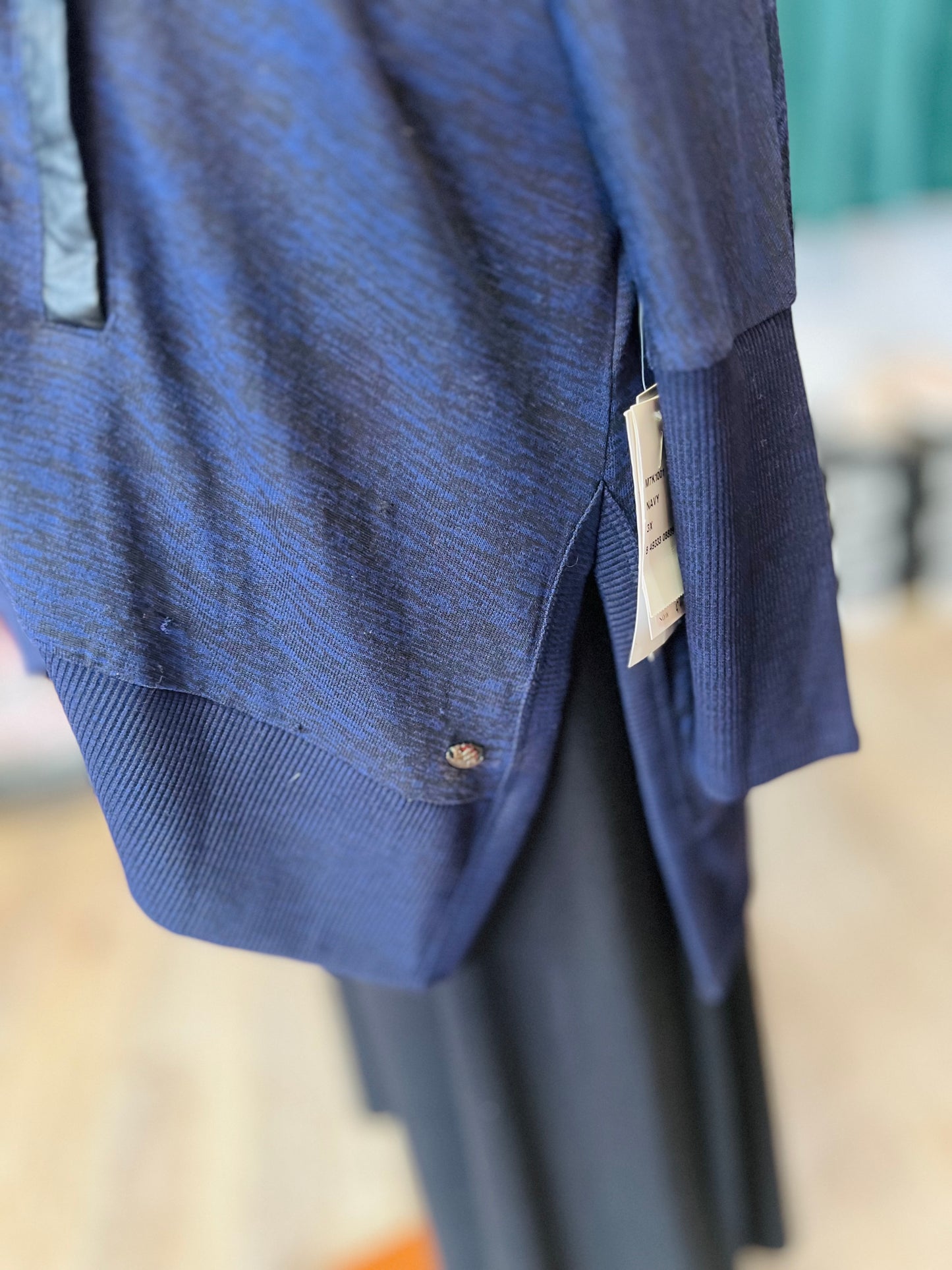 Melissa McCarthy Navy Sweater - Size 3XL