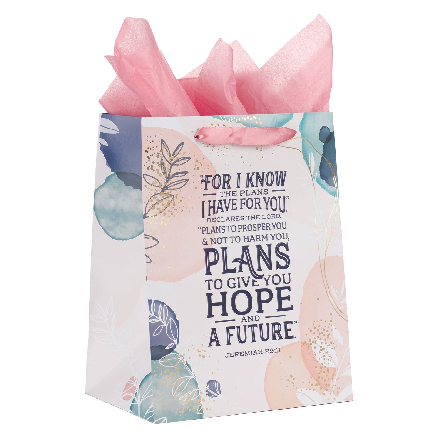 I Know the Plans | Large Gift Bag & Card - Jeremiah 29:11
