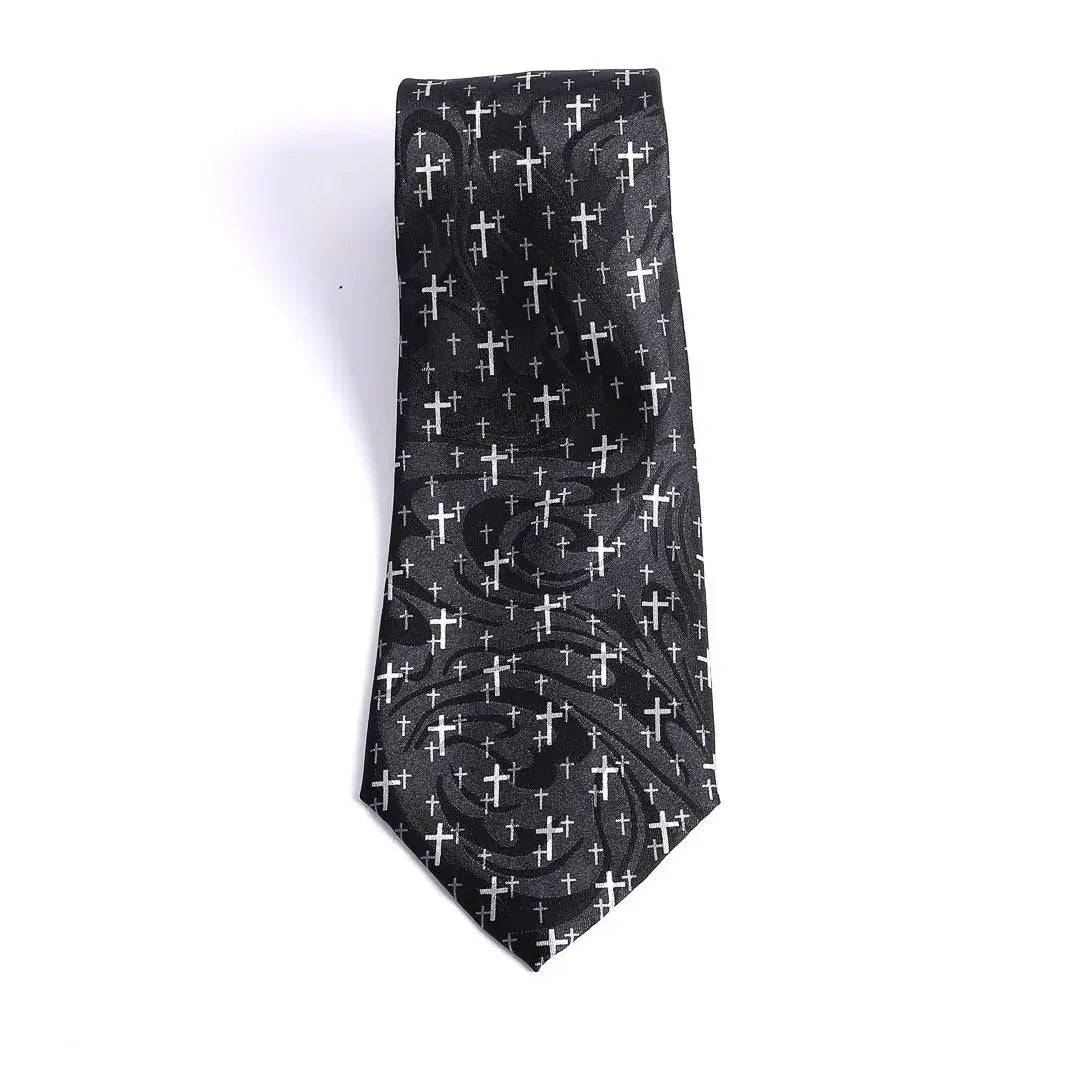 Tie - Floating Crosses