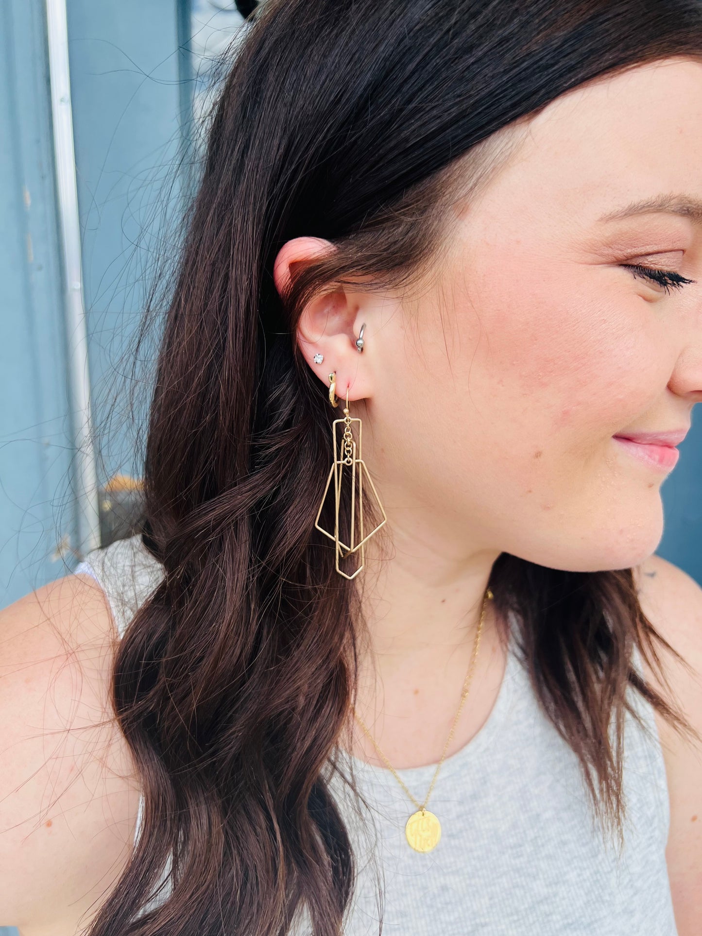 Overlay Earrings