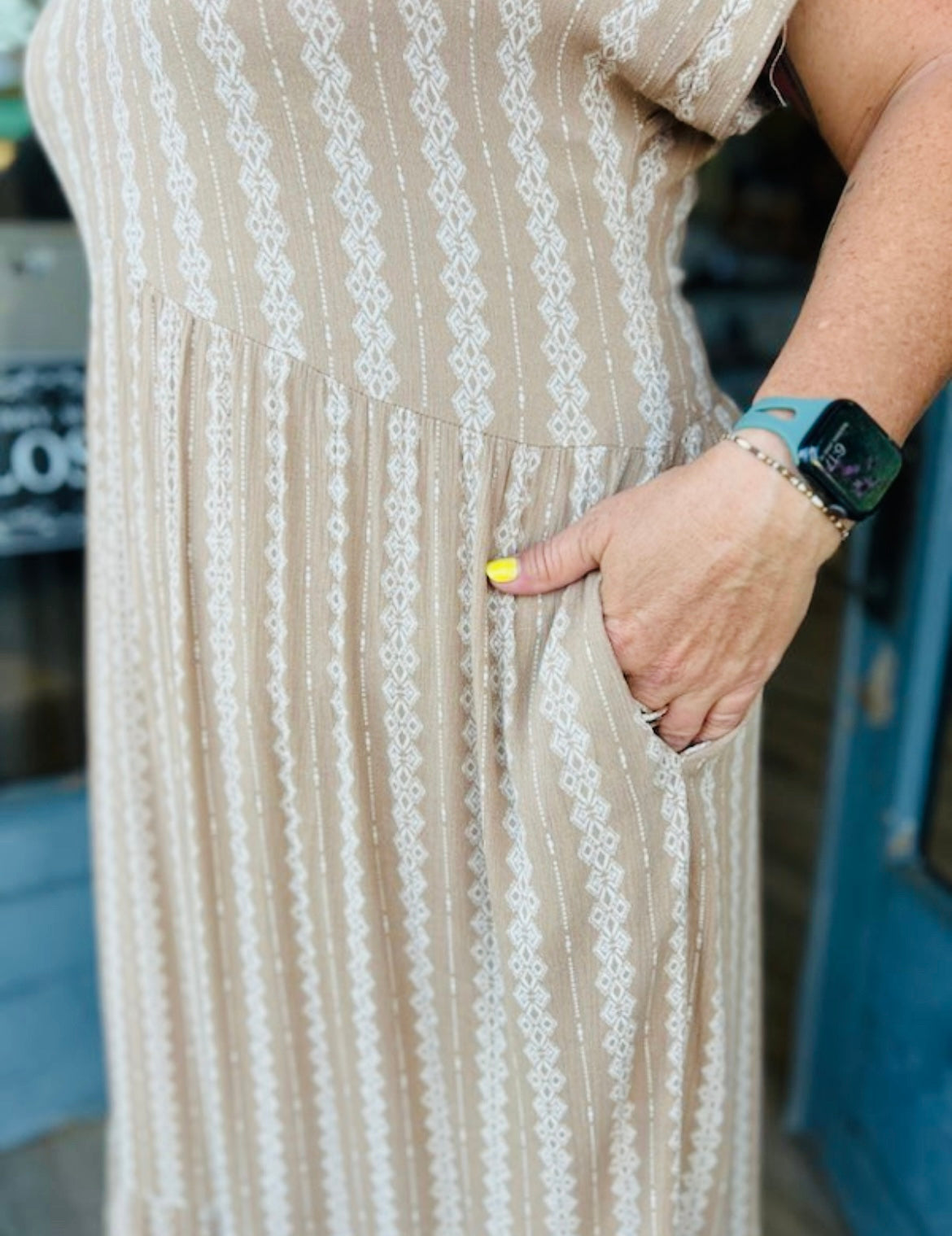 Evelyn | Boho Maxi Dress - Curvy