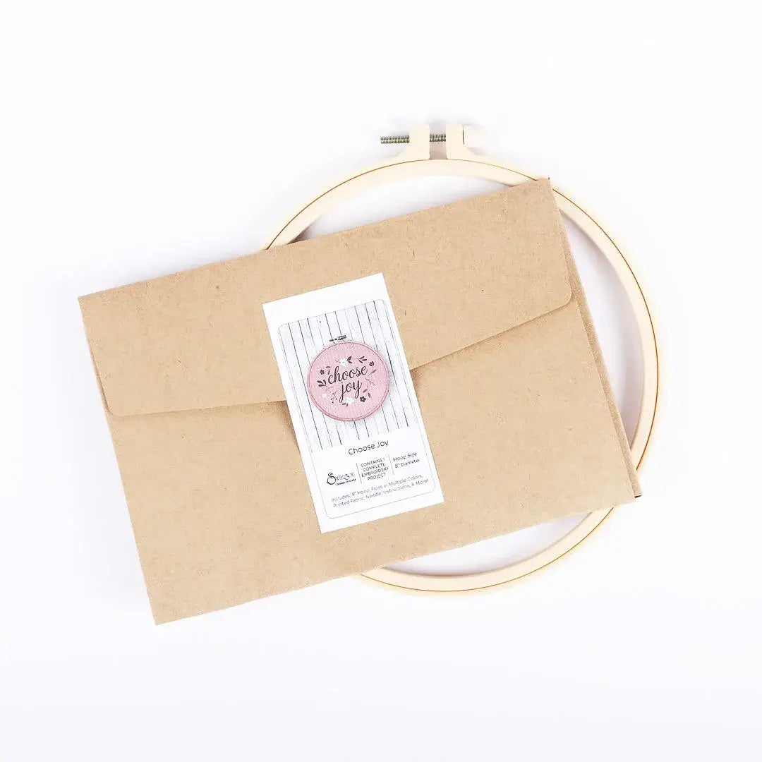Choose Joy | Embroidery Kit
