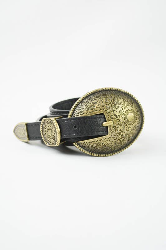 Oval Vintage | Buckle Belt