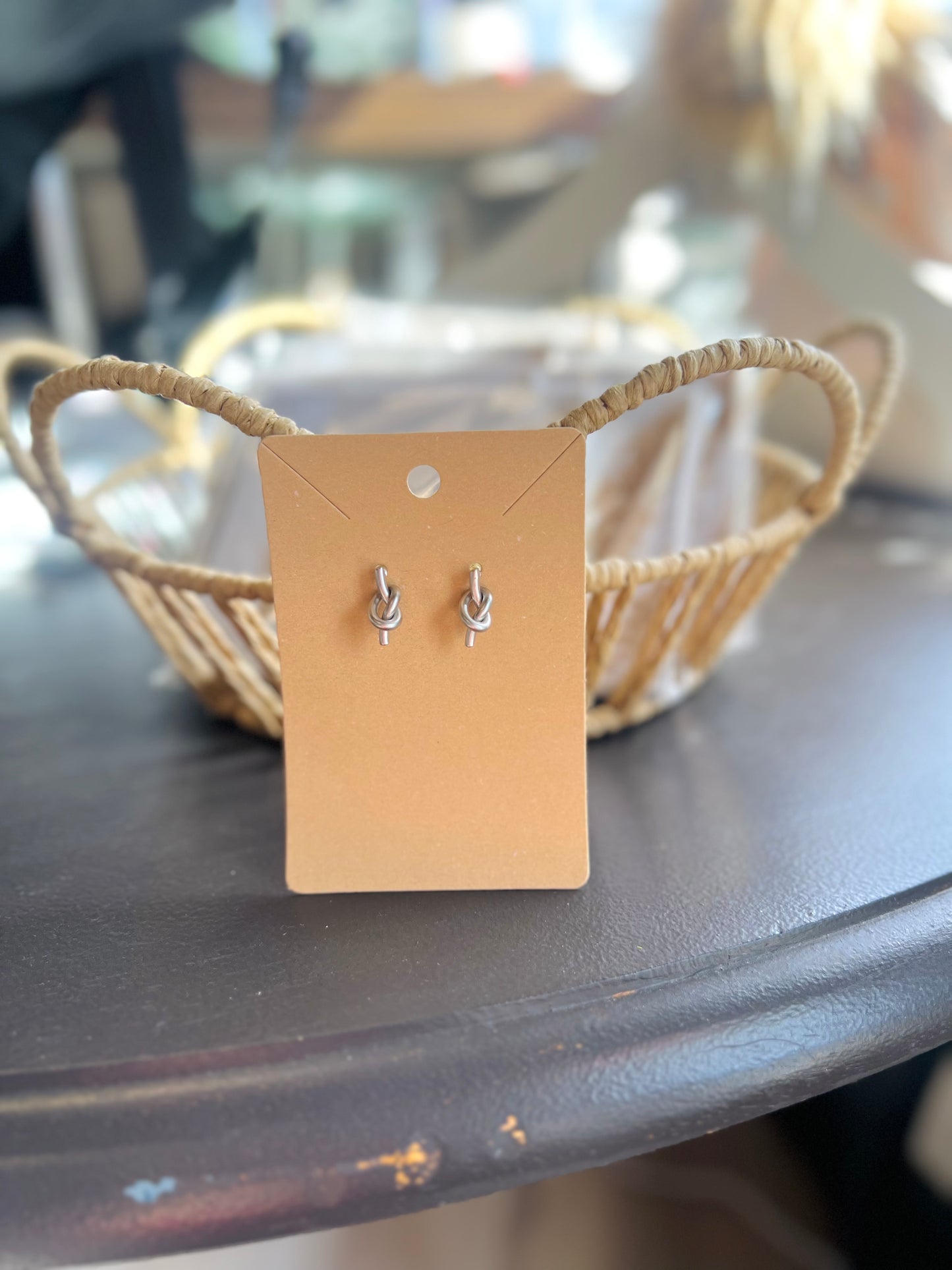Knot Stud Earrings