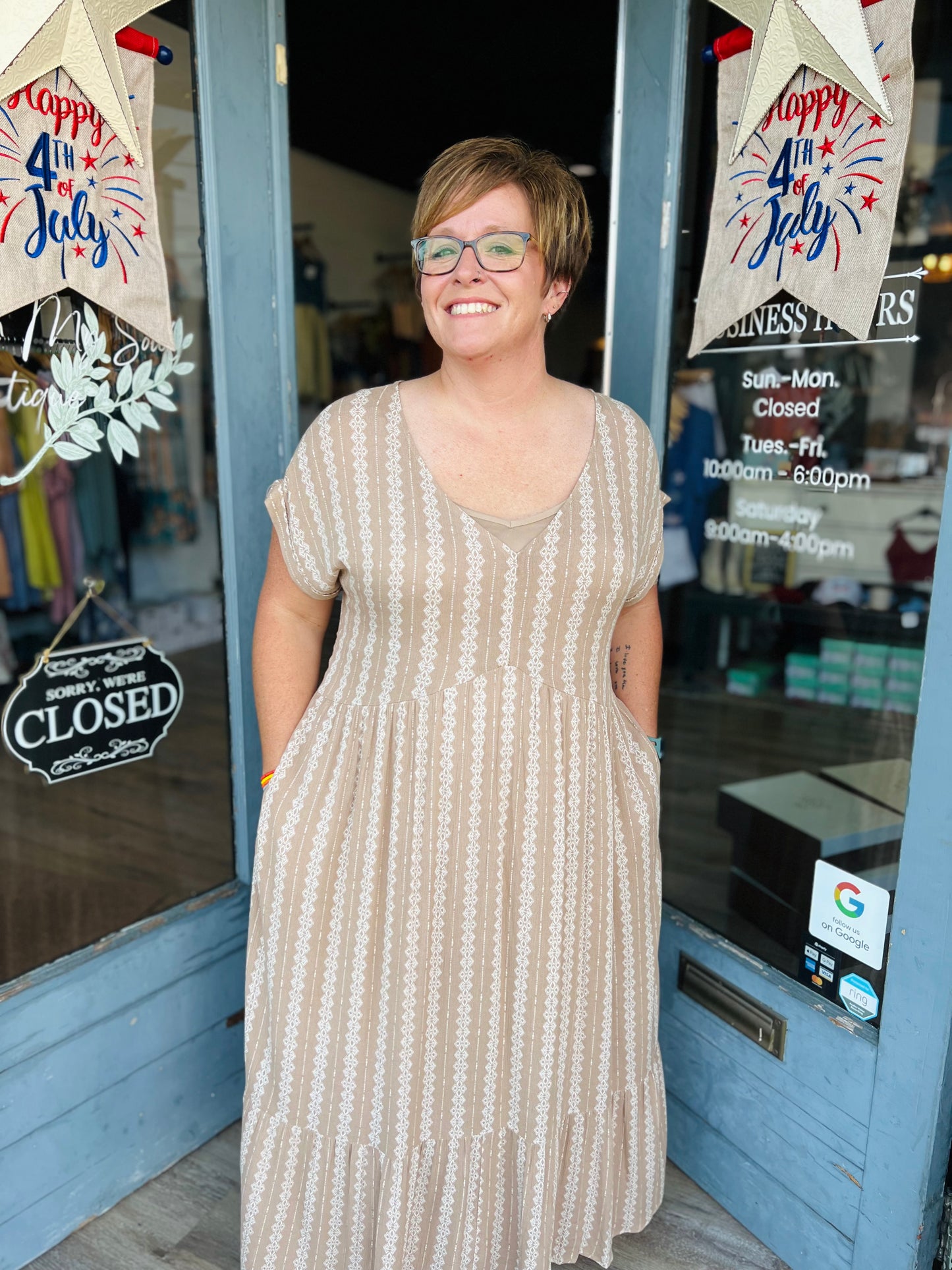 Evelyn | Boho Maxi Dress - Curvy