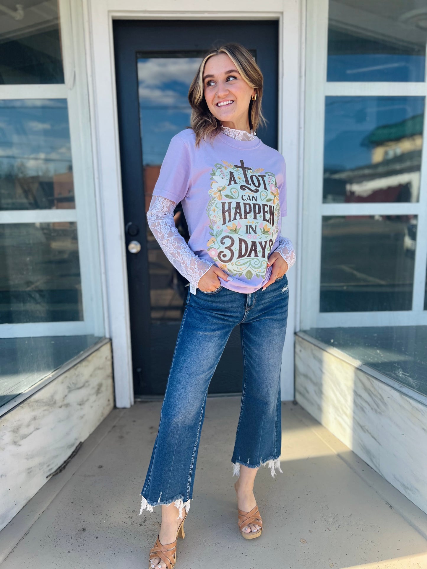 Lace Floral | Top