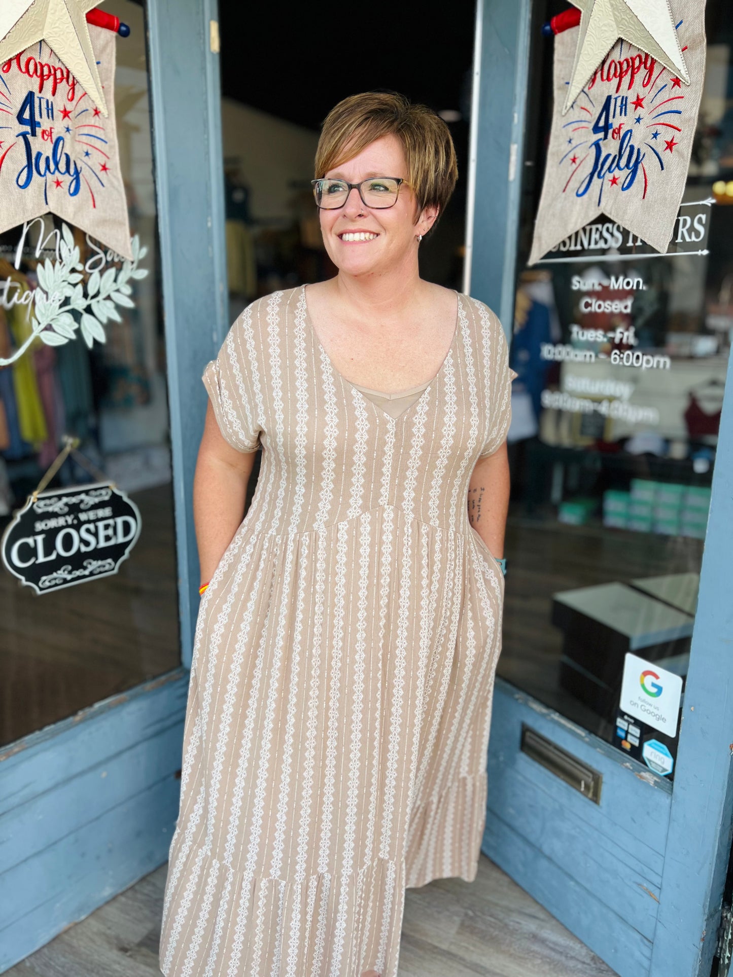 Evelyn | Boho Maxi Dress - Curvy