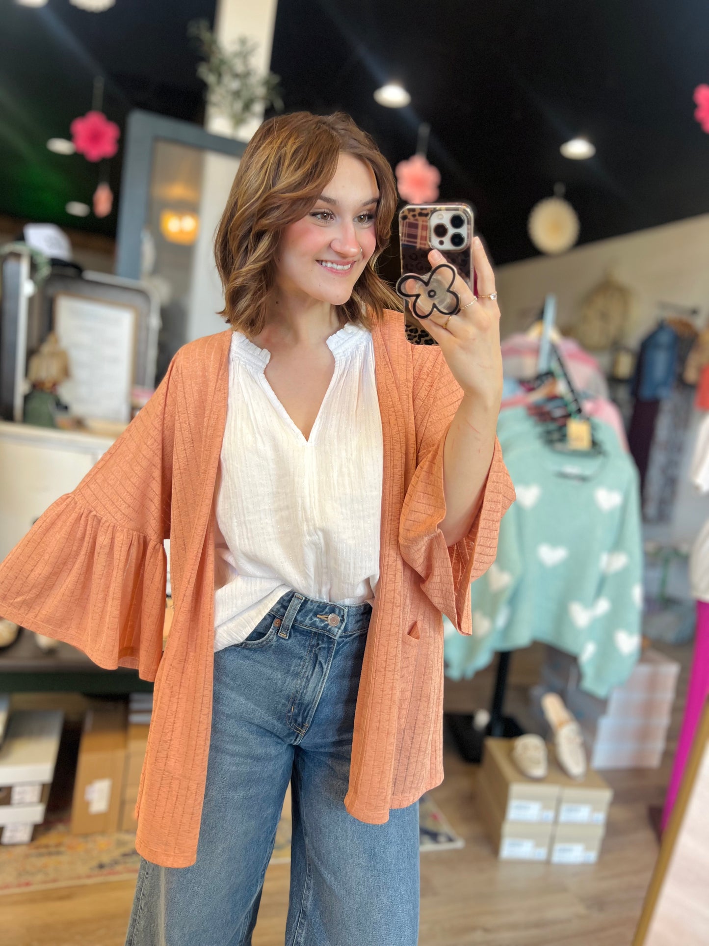 Doe & Rae Mauve Cover Up - L