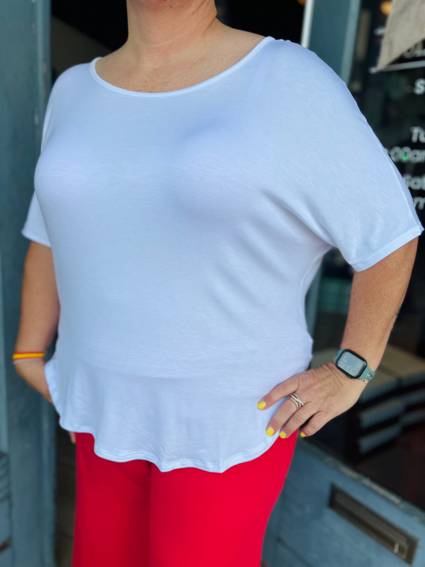 Elaine | Dolman Tee - Curvy