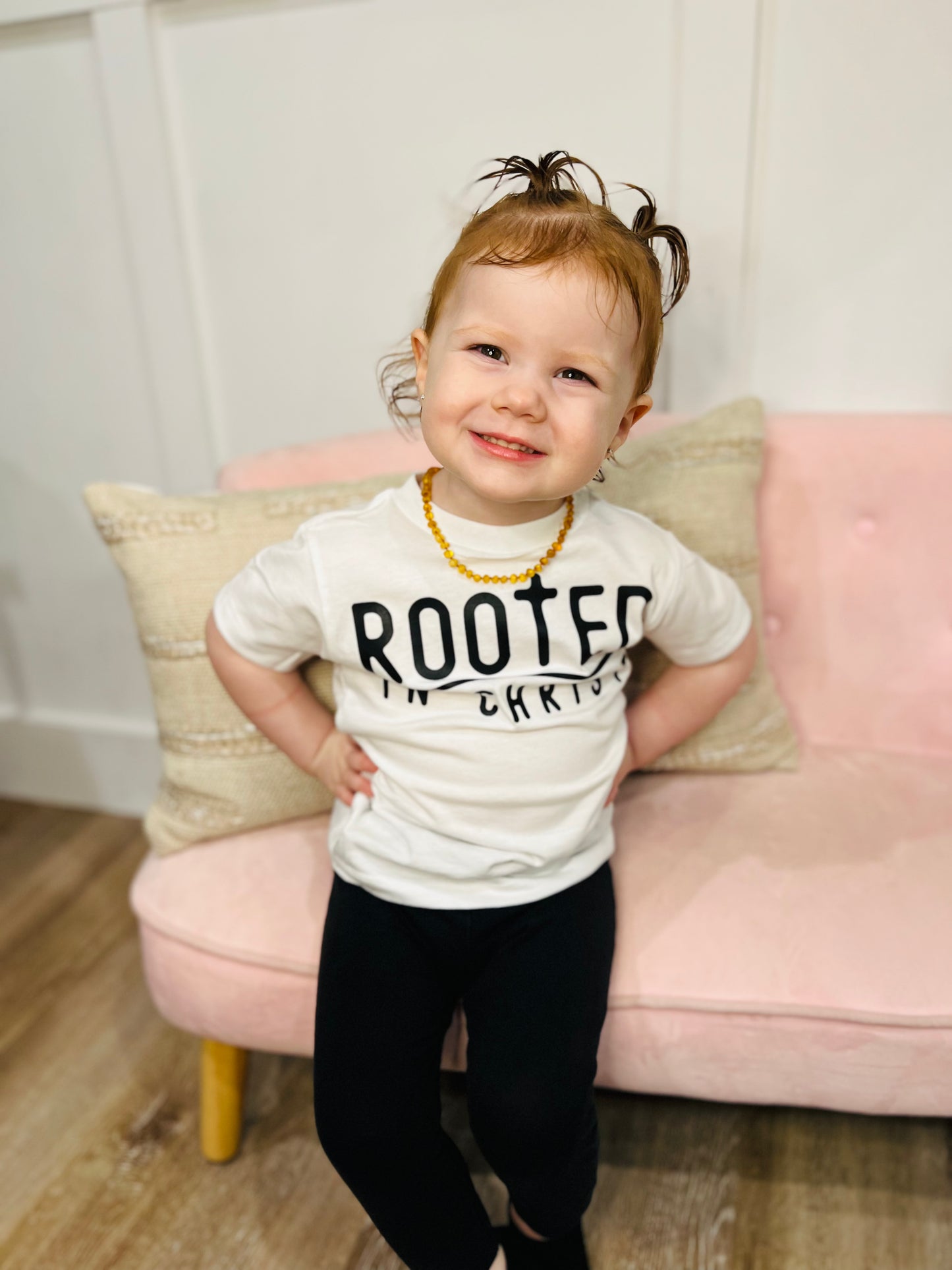ROOTED IN CHRIST | Toddler Graphic Tee
