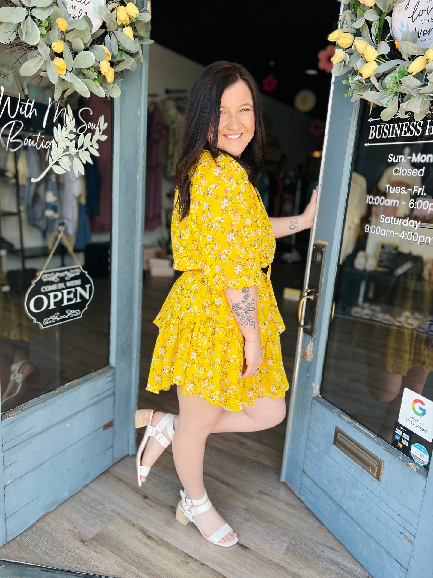 Clement| Tiered Dress