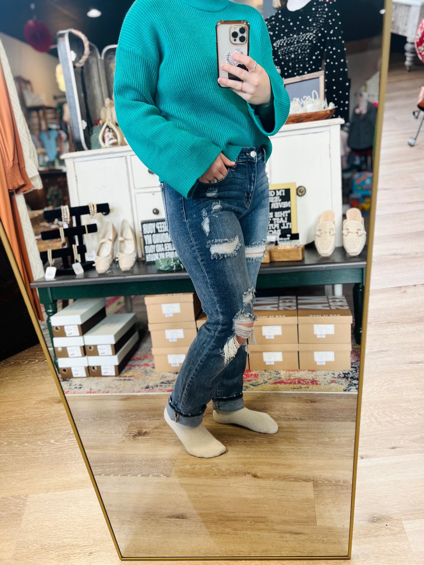 Judy Blue Boyfriend Fit - Size 5