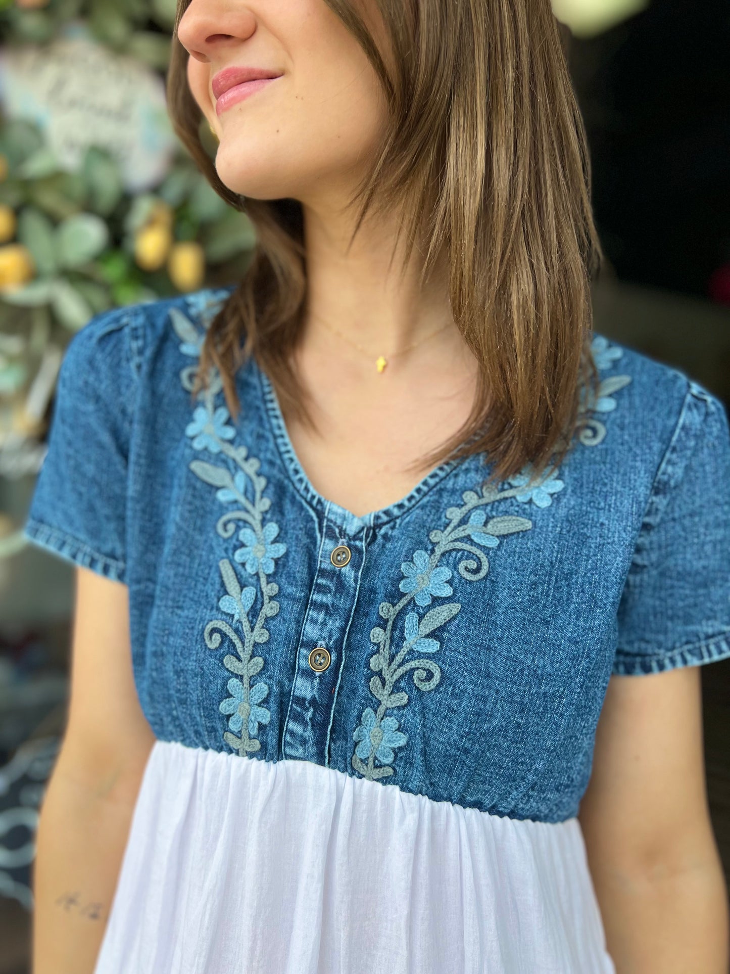 Buffay | Babydoll Midi Dress