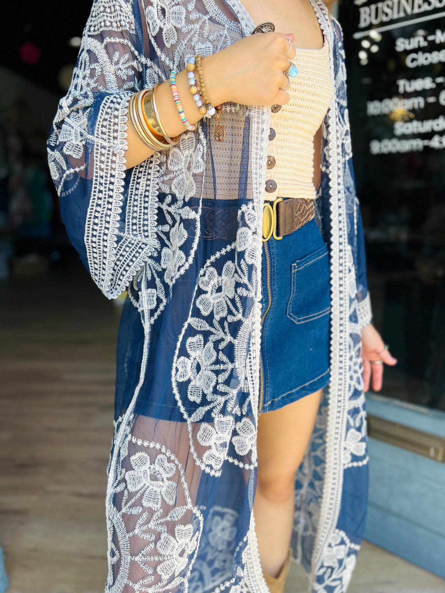 In Woodlands They Hide | Kimono