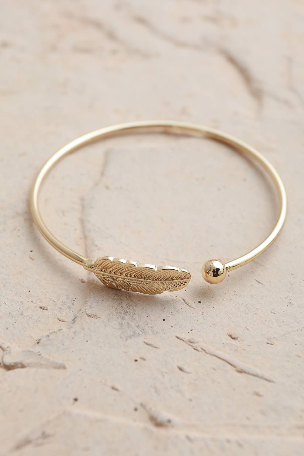 Silver Feather Cuff/Bangle