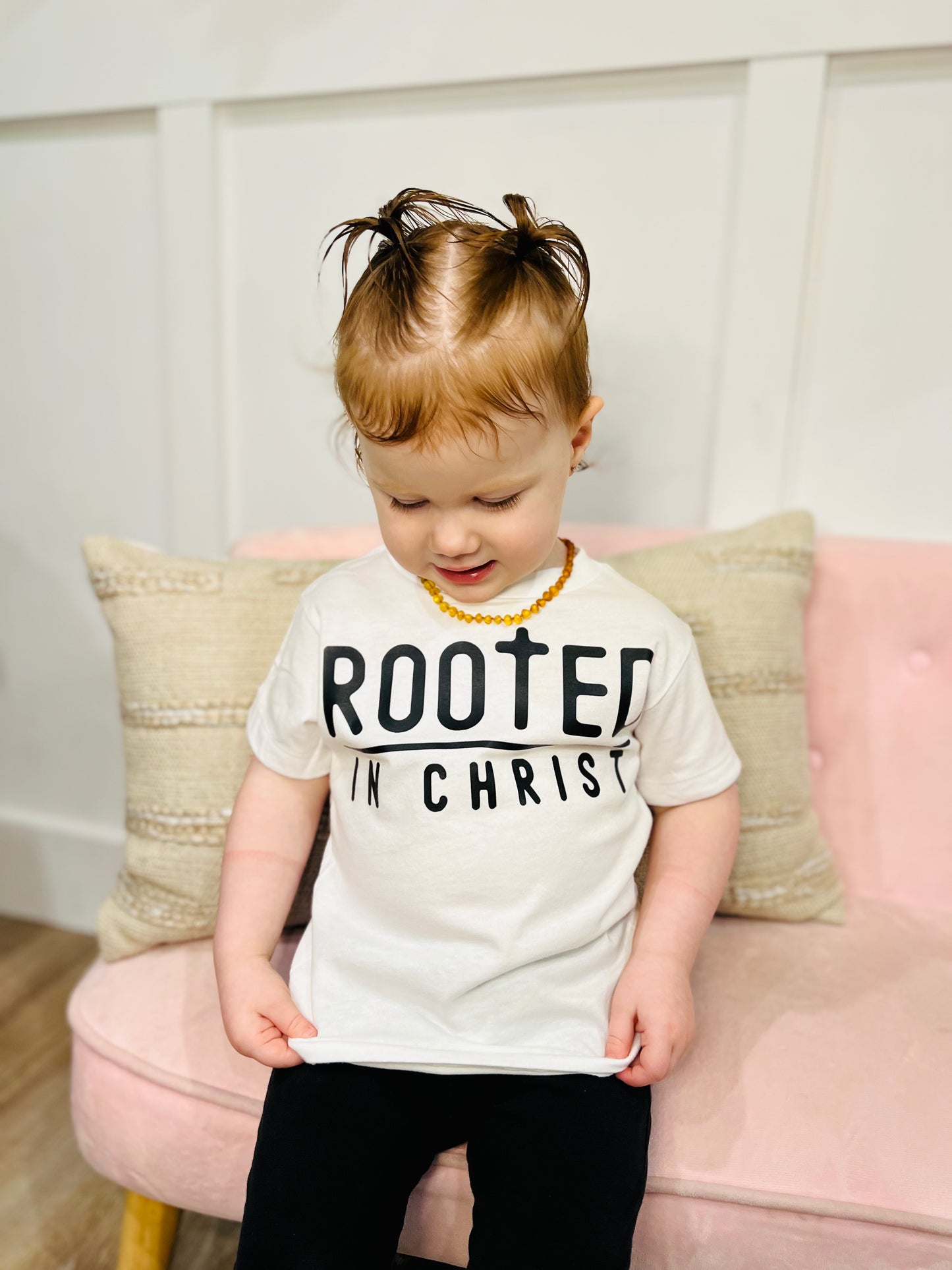 ROOTED IN CHRIST | Toddler Graphic Tee
