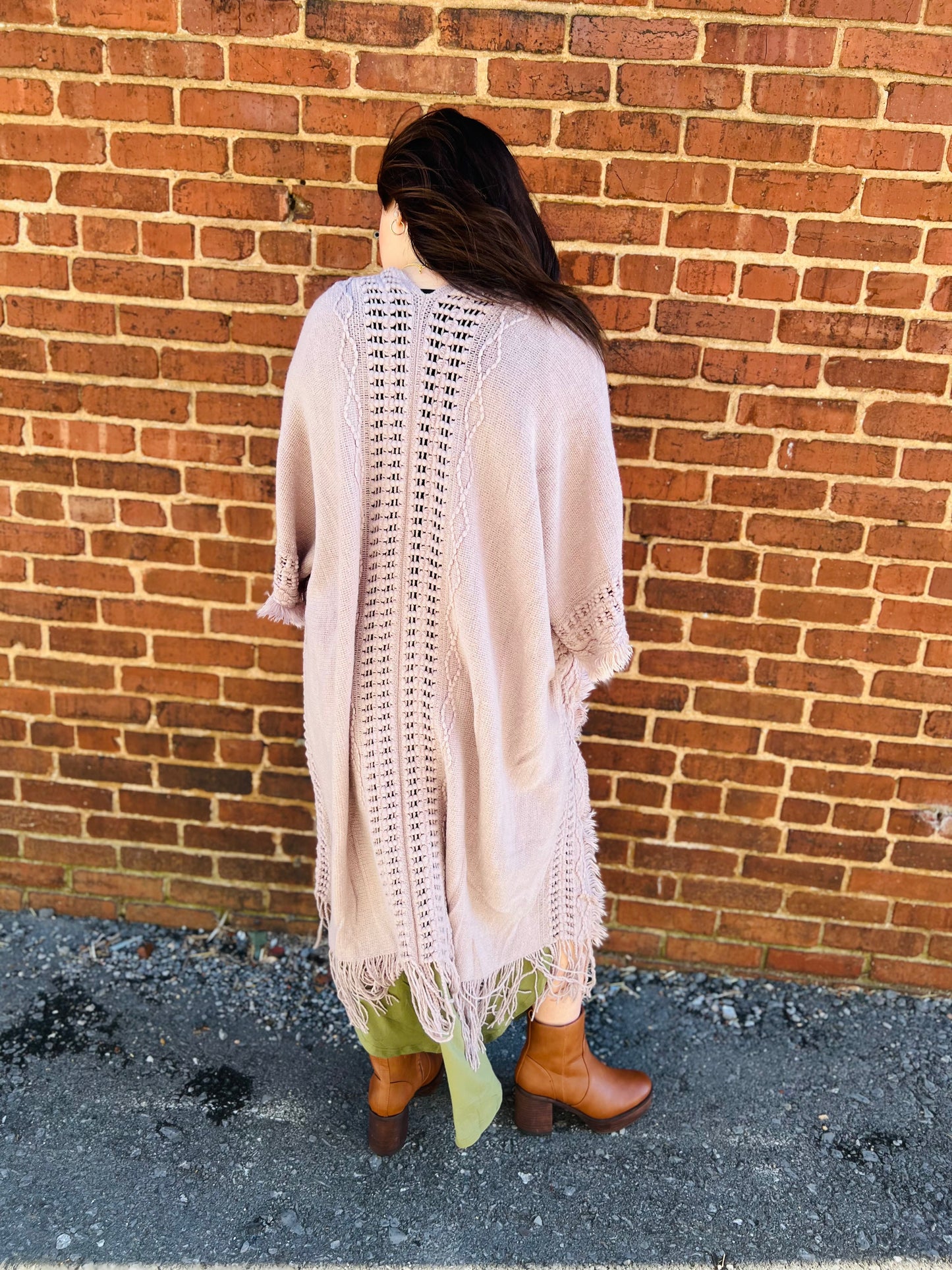 Cuddled Up Boho Kimono