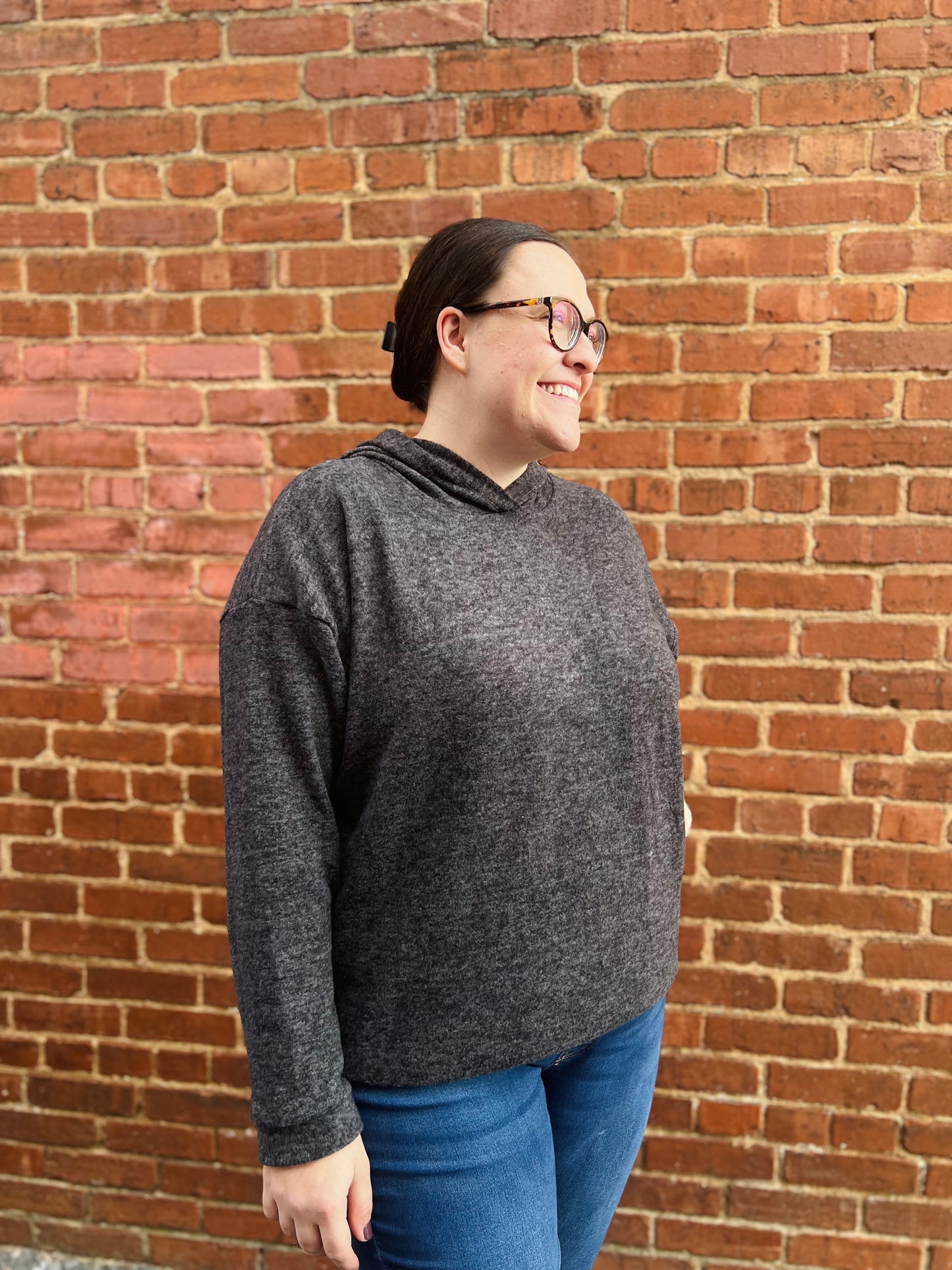 Fleece Heathered Hoodie
