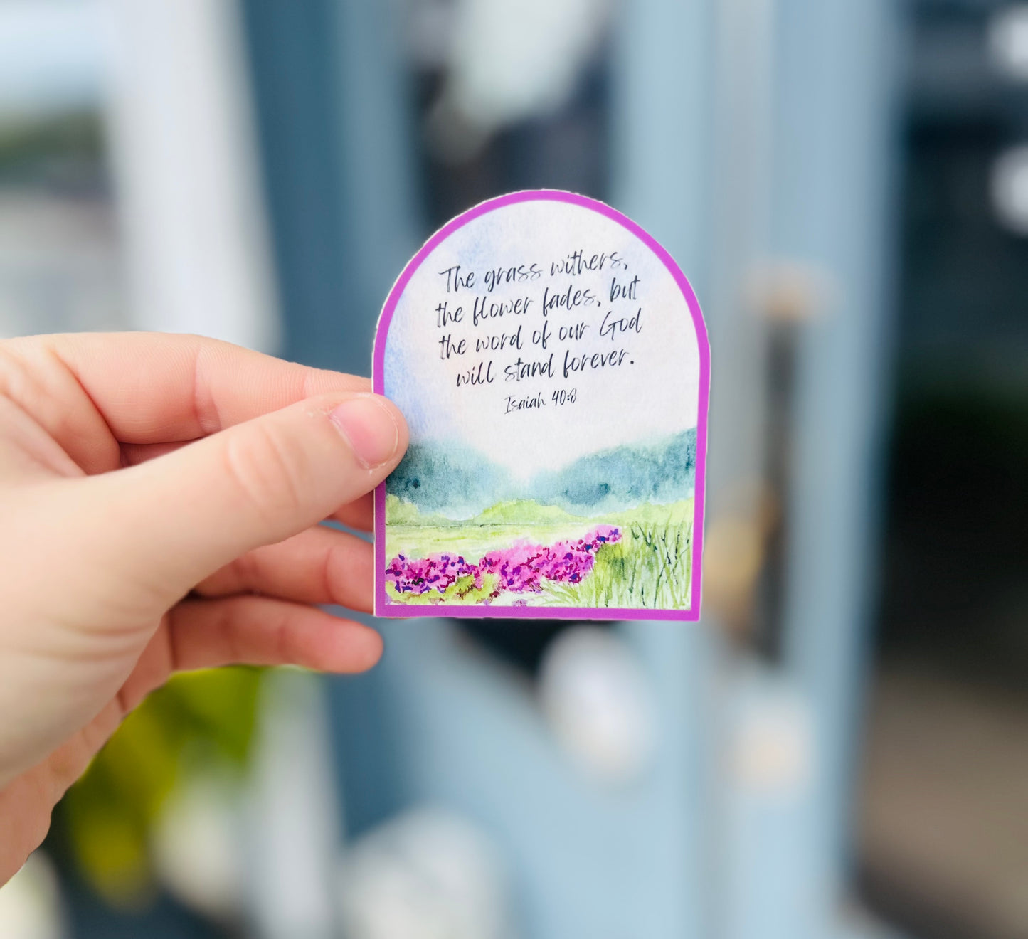 Isaiah 40:8 | Vinyl Sticker