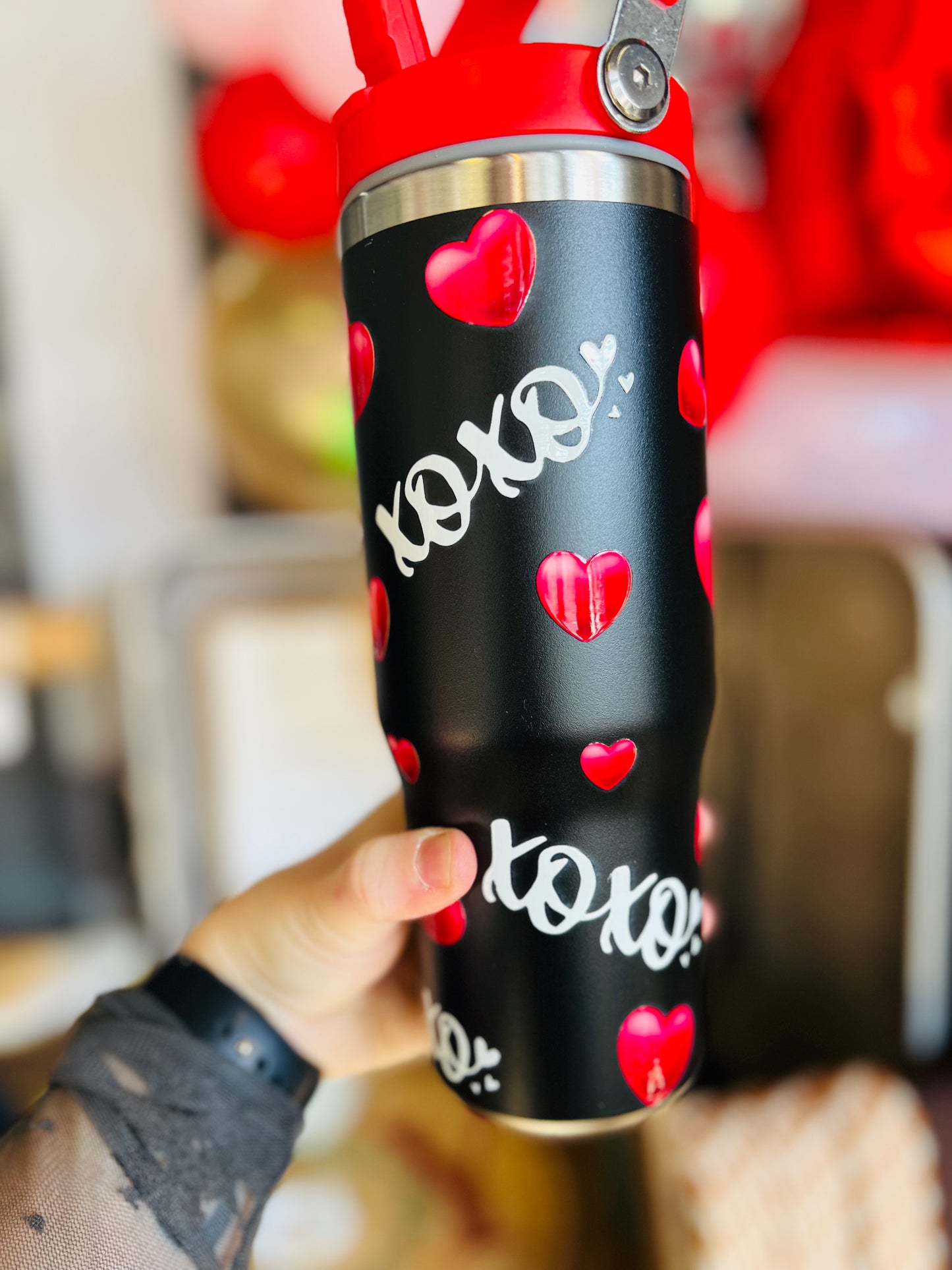 Hugs & Kisses XOXO | Thermos