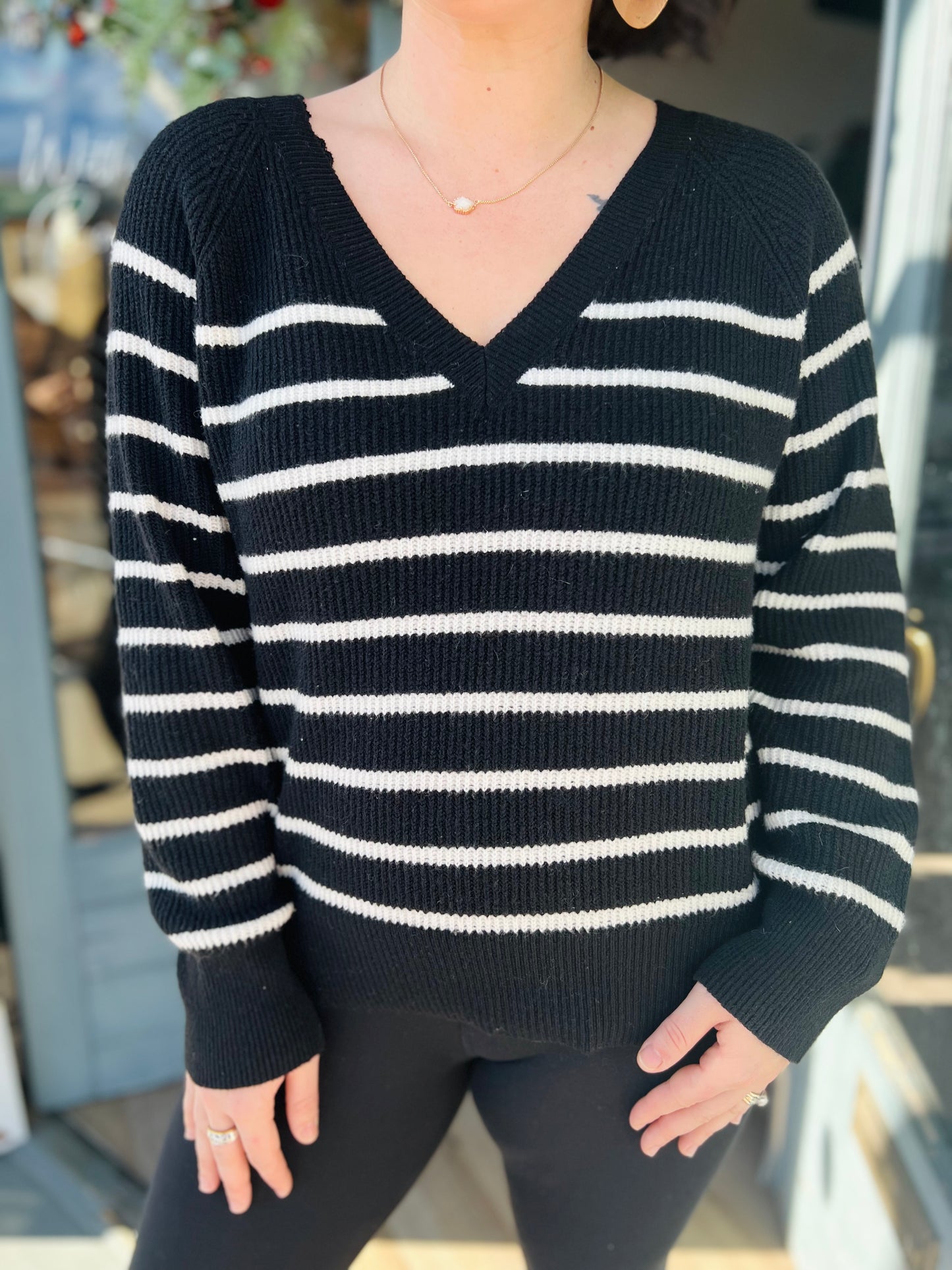 Old Navy Stripe Sweater - Size S