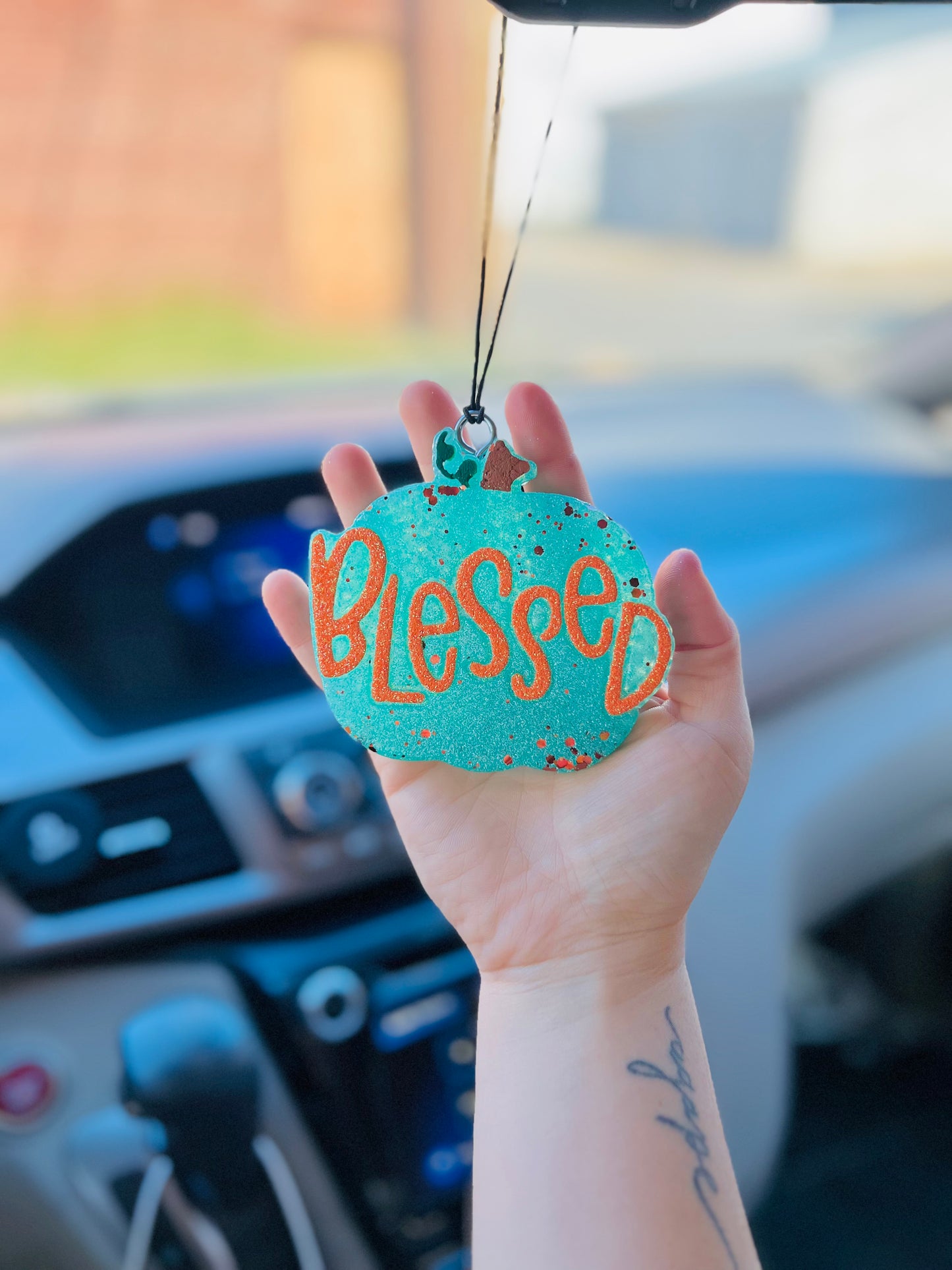 Blessed Pumpkin | Car Freshie