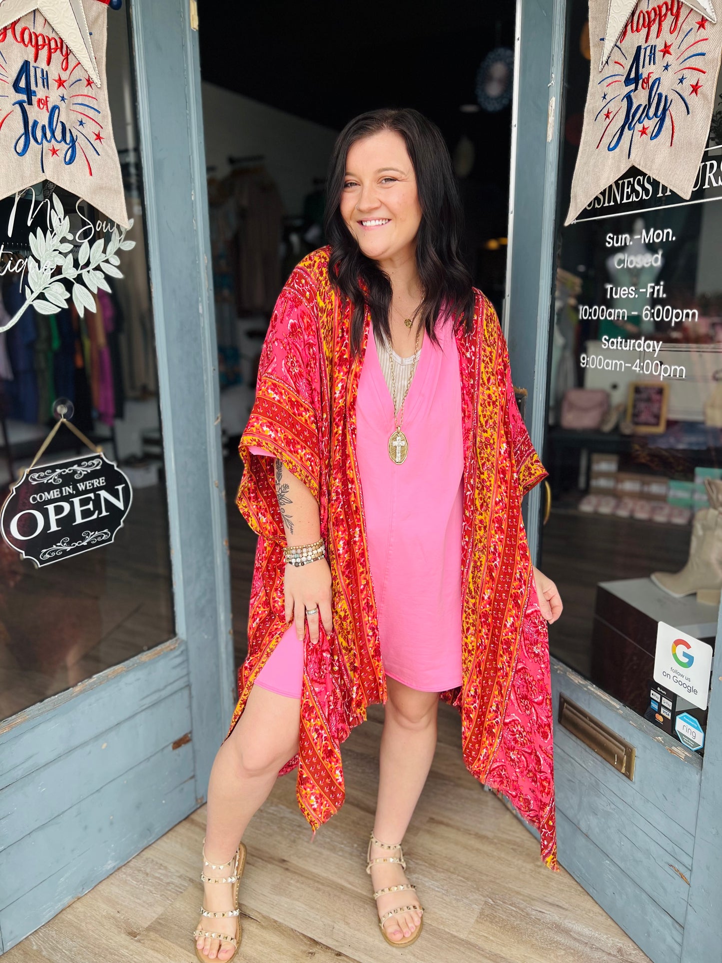 Carmi | Oversized Reversible Romper - Pink
