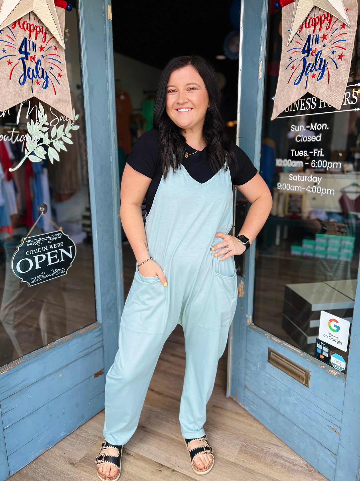 Bithiah | Jumpsuit - Lakegreen