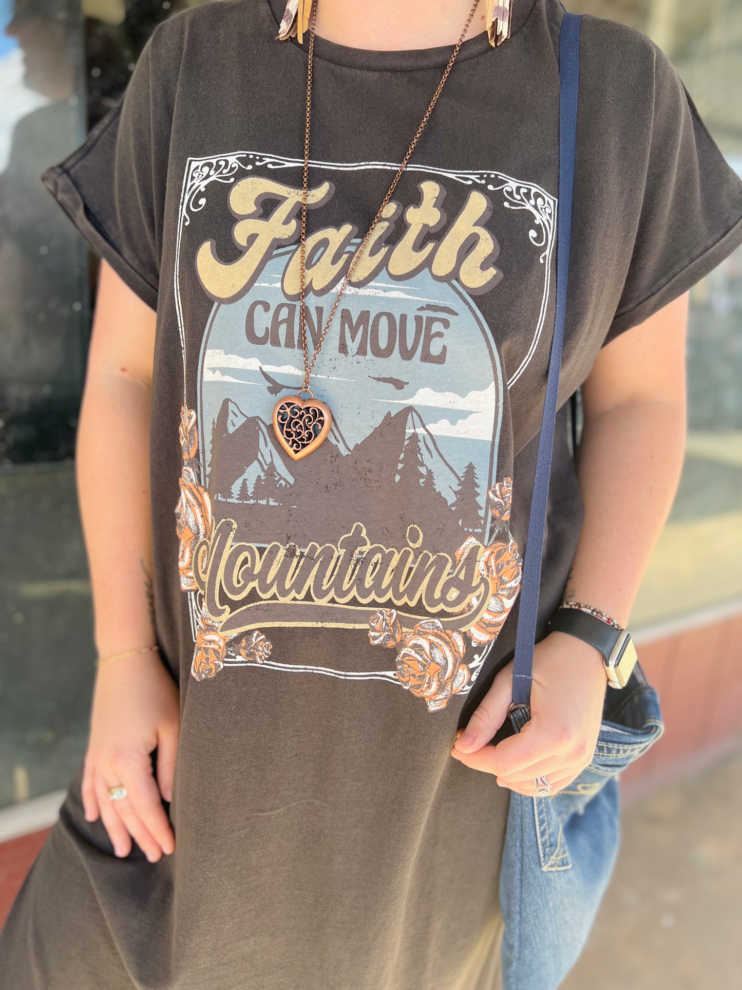 Cathy | Graphic Tee Dress