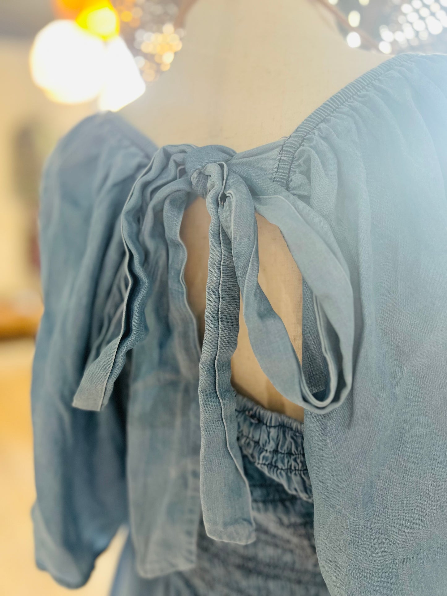 Perch Denim Short Dress - Size 3XL