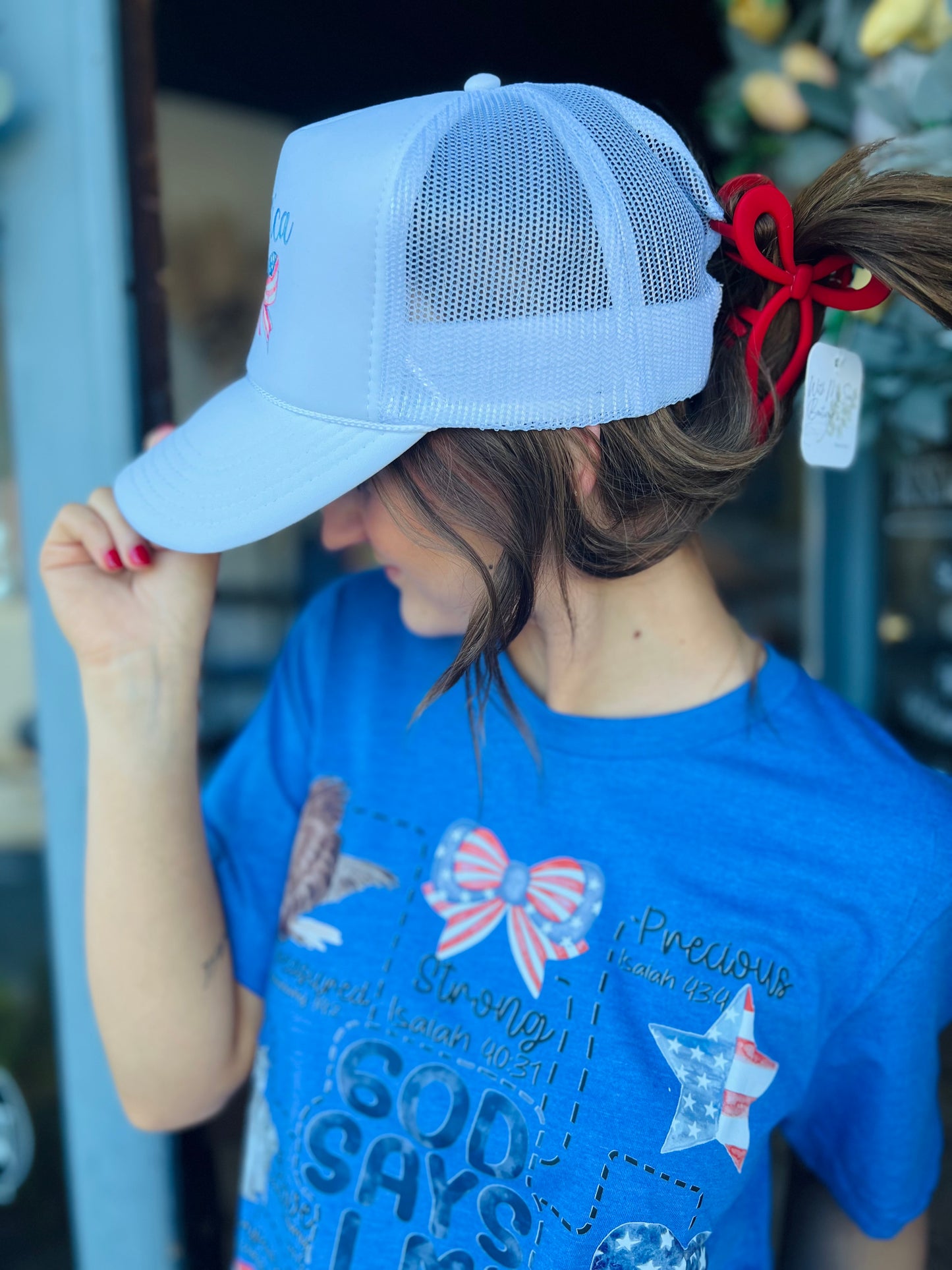 America | July 4th Trucker Hat