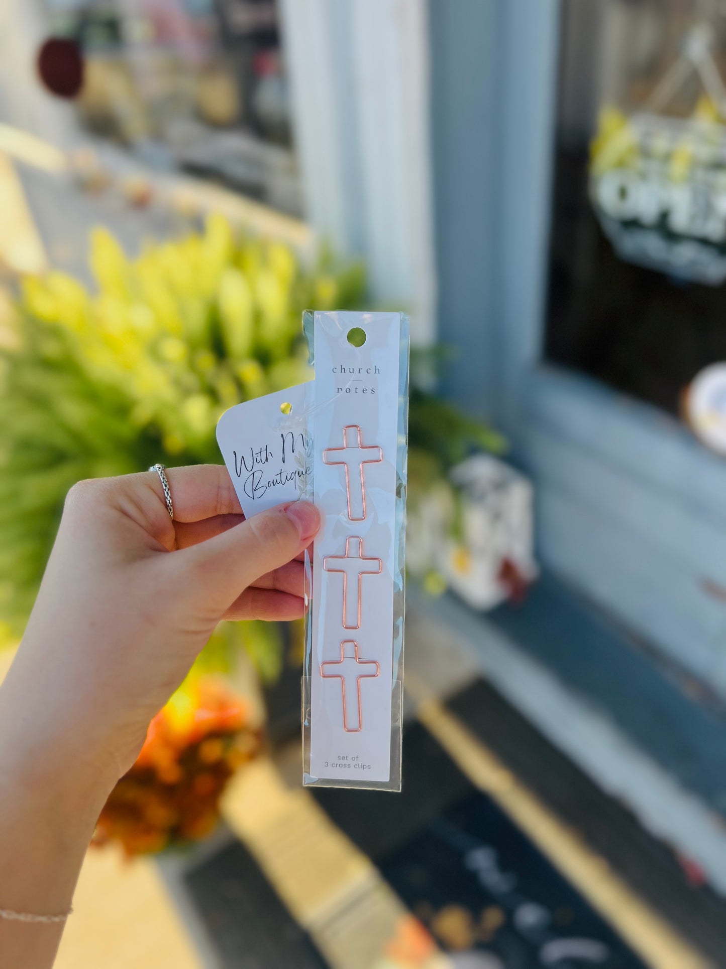 Cross Bible Clips