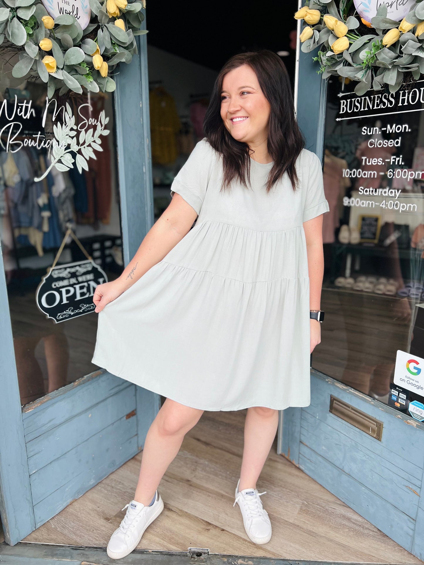 Chloe | Tiered Dress