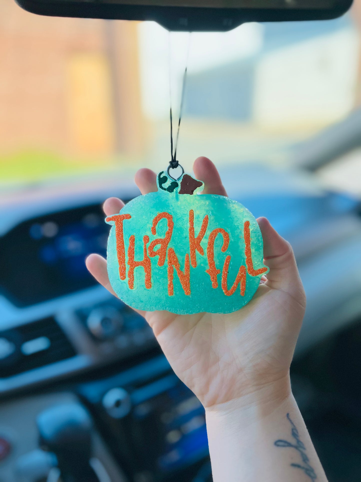 Thankful Pumpkin | Car Freshie