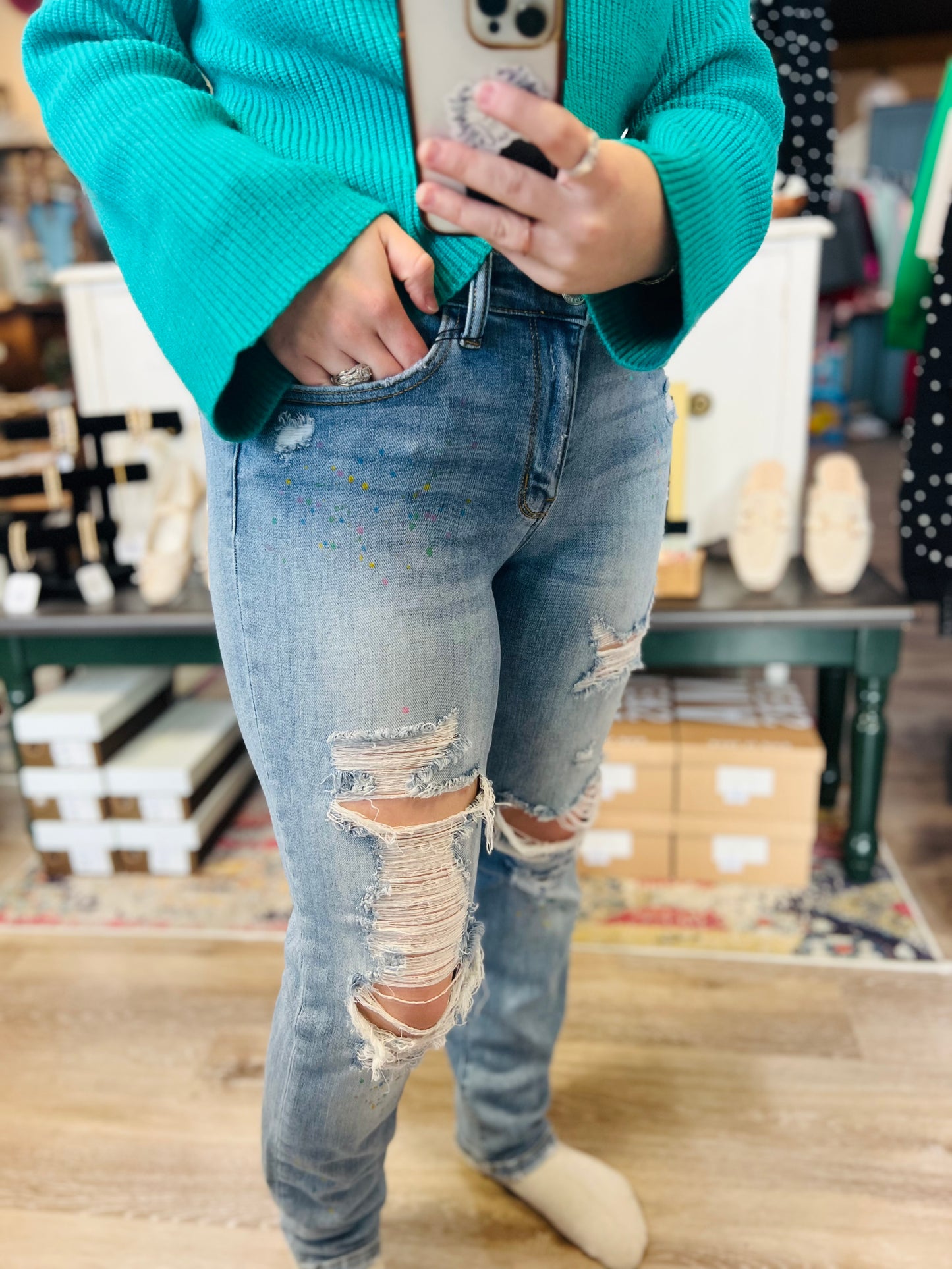 Judy Blue Boyfriend Jeans - Size 5