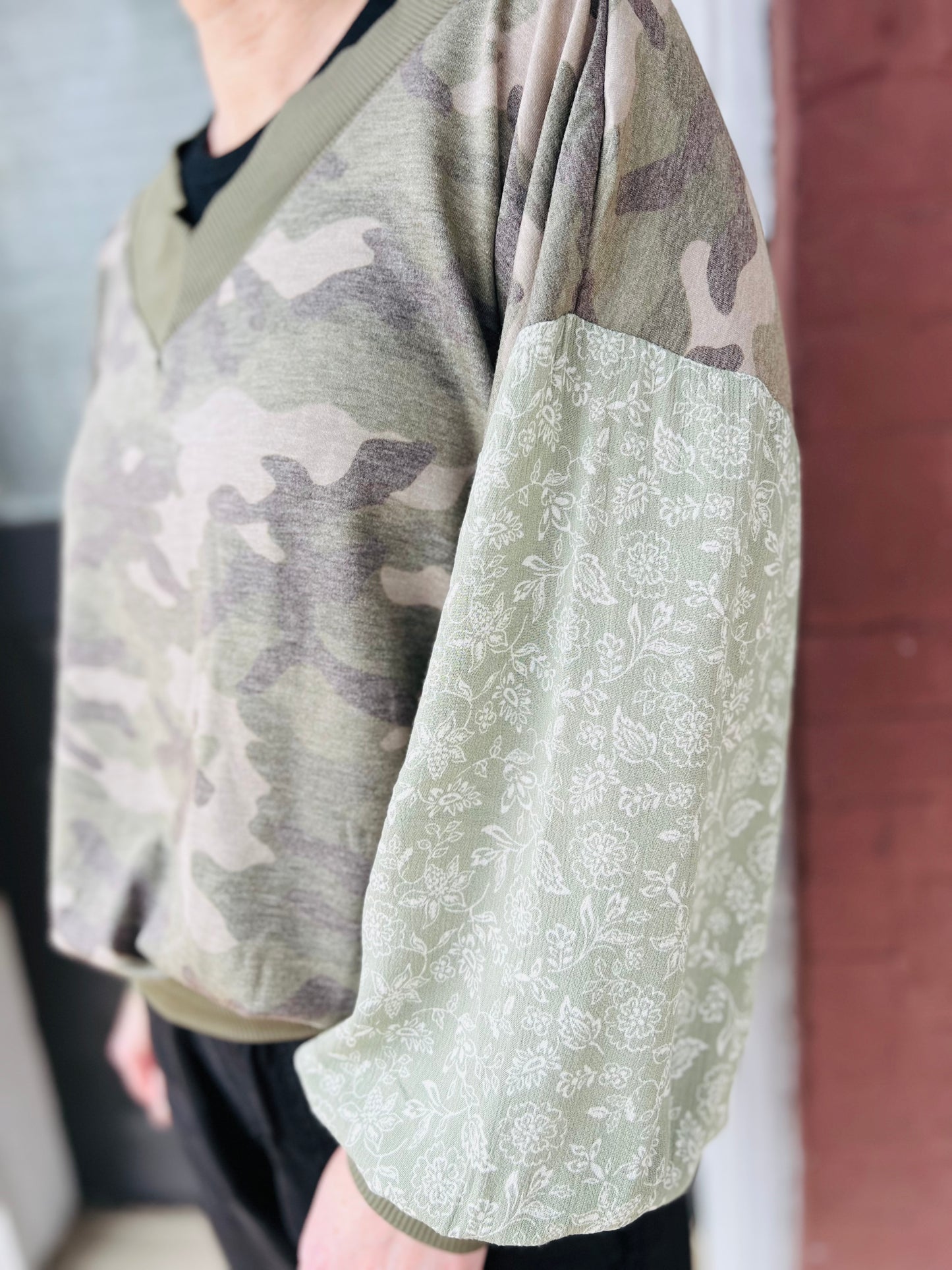 You Can’t See Me | Camo Top
