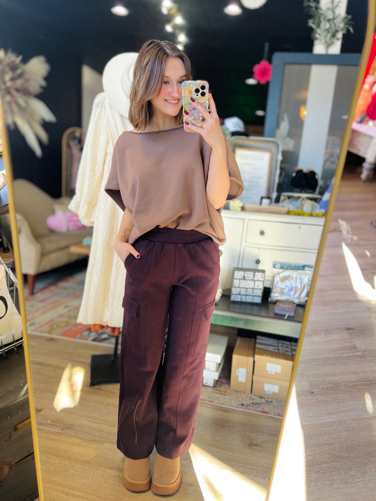 Old Navy Plum Active Pants - XS