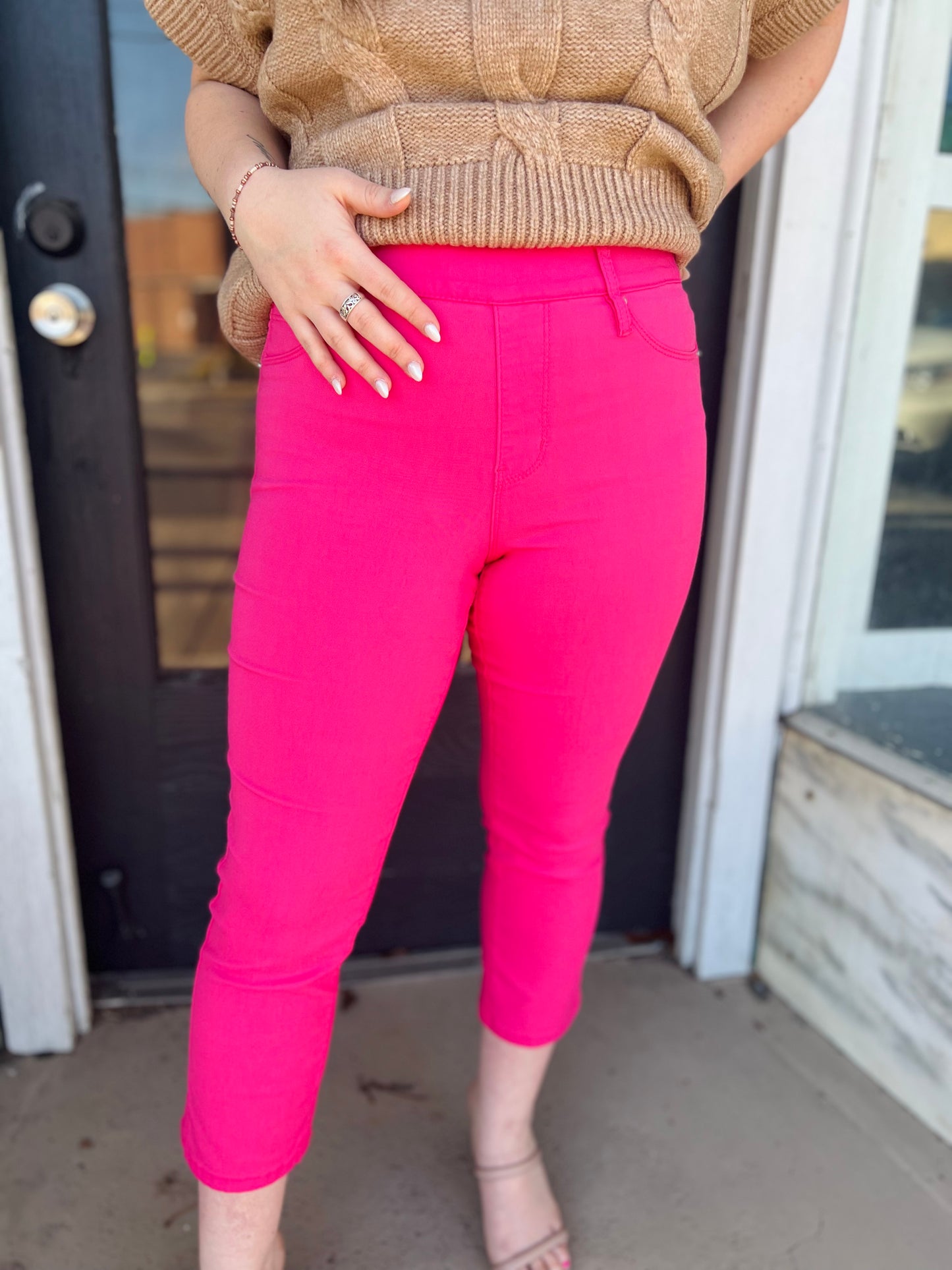 Pull On YMI Capri's