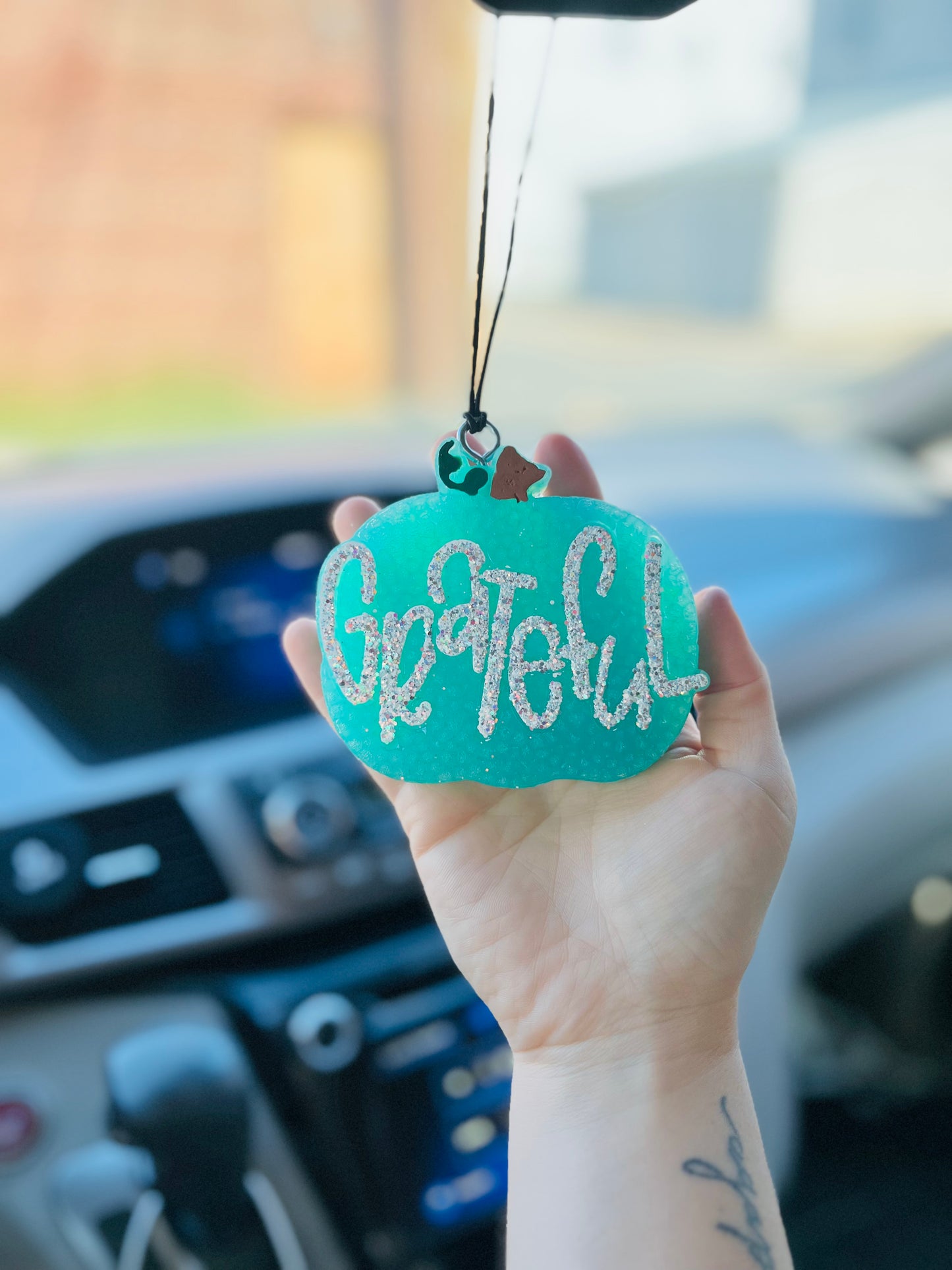 Grateful Pumpkin | Car Freshie