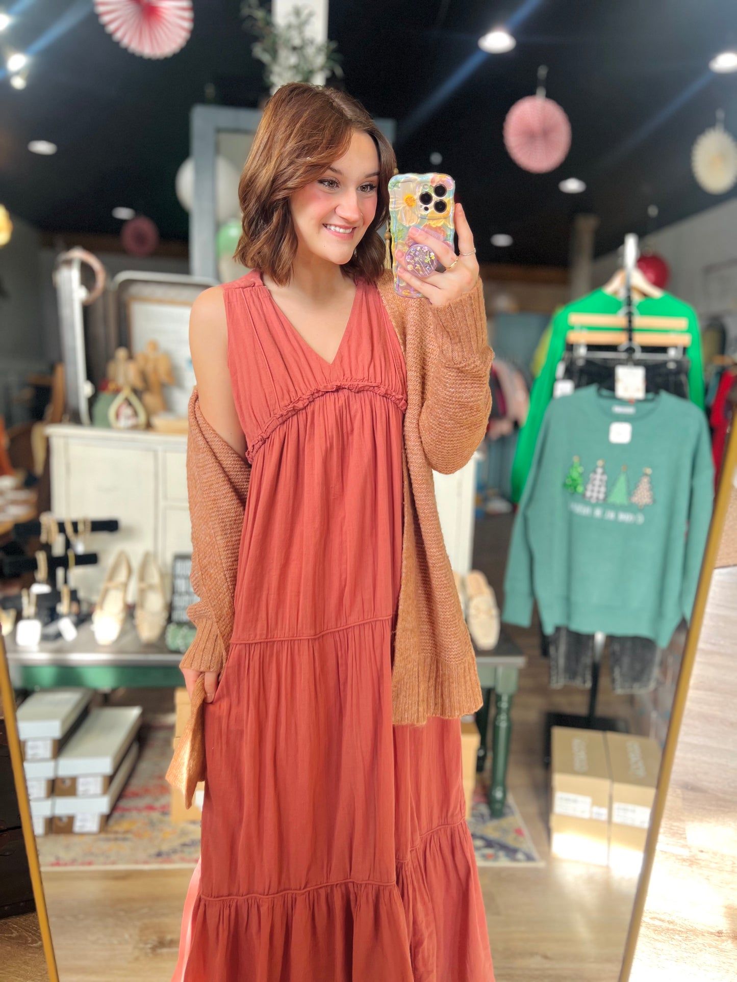 Rachel Zoe Boho Mauve Maxi Dress - S