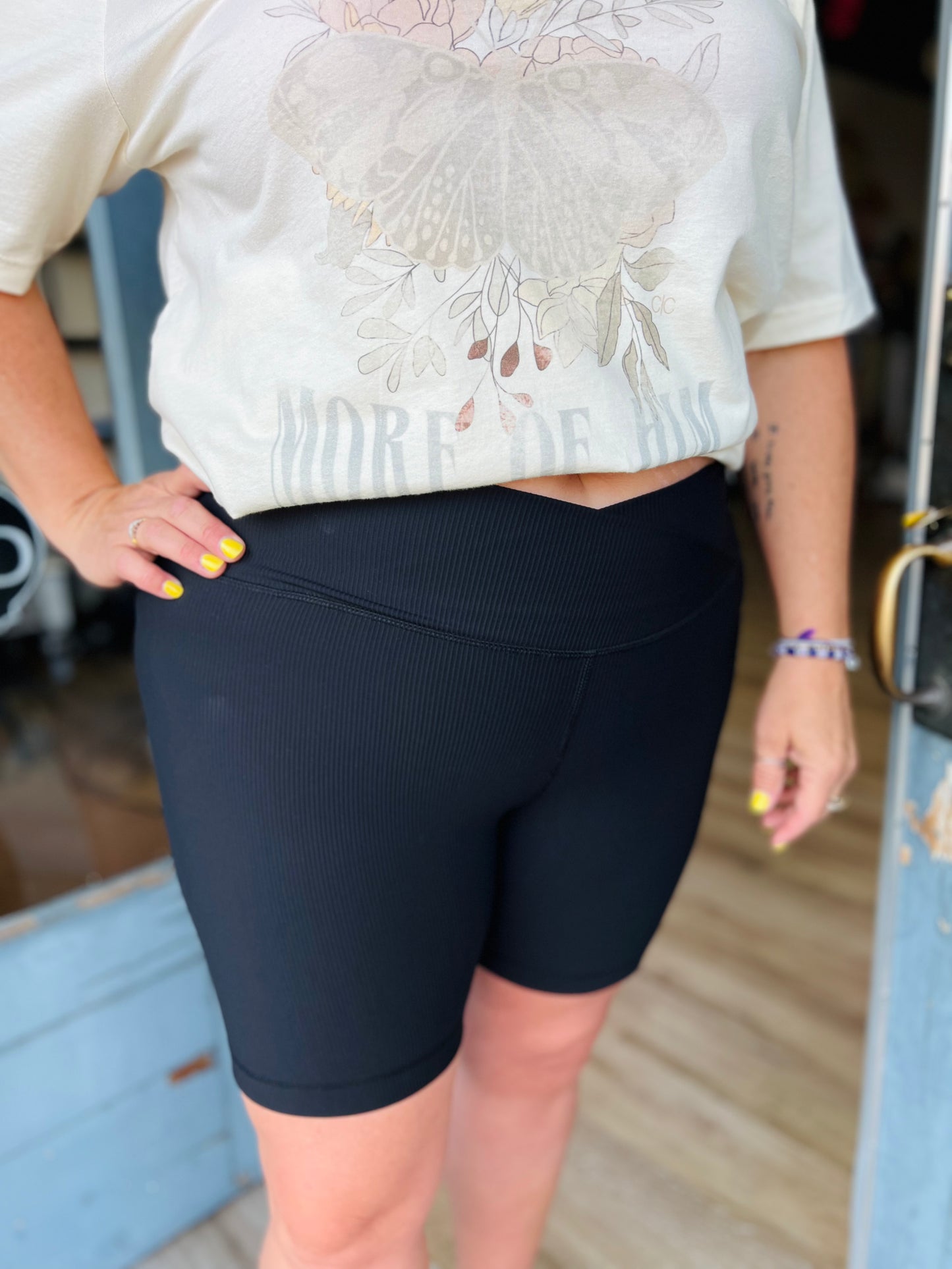 Mary Lou | Curvy Biker Short