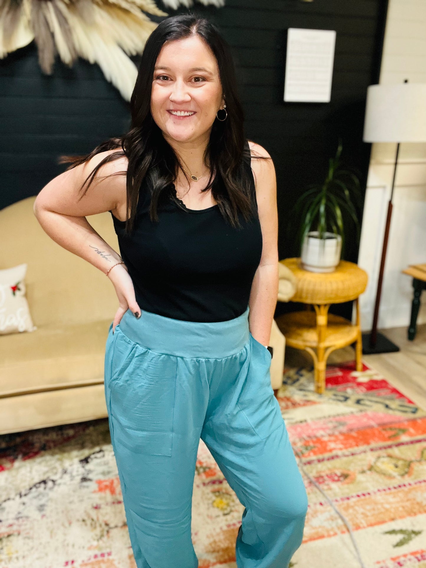 Curvy Jogger Pants