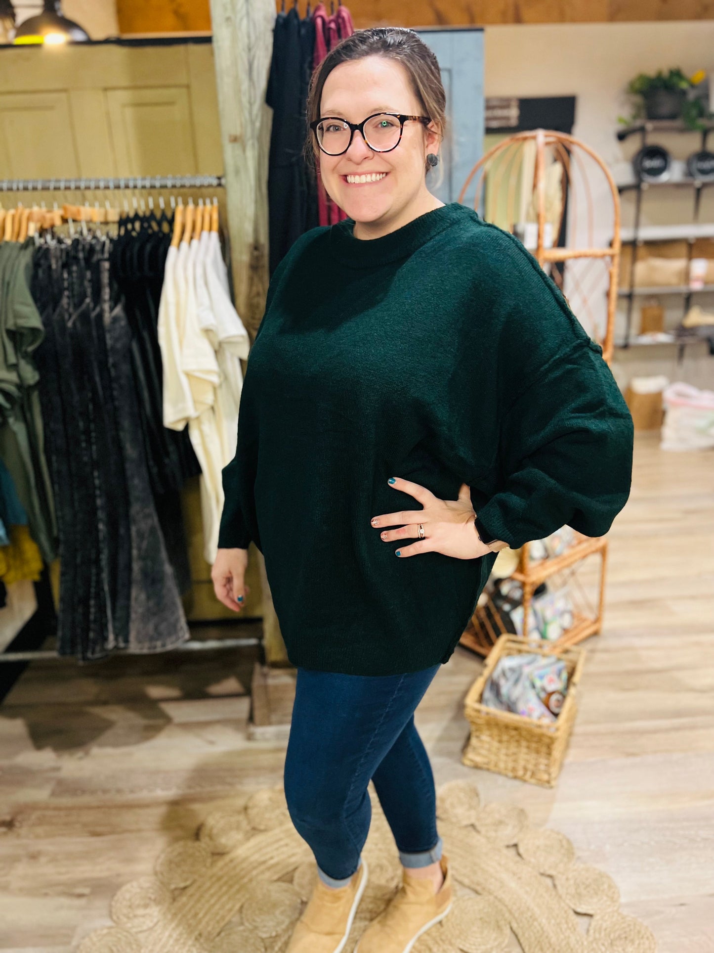 Oversized Curvy Sweater