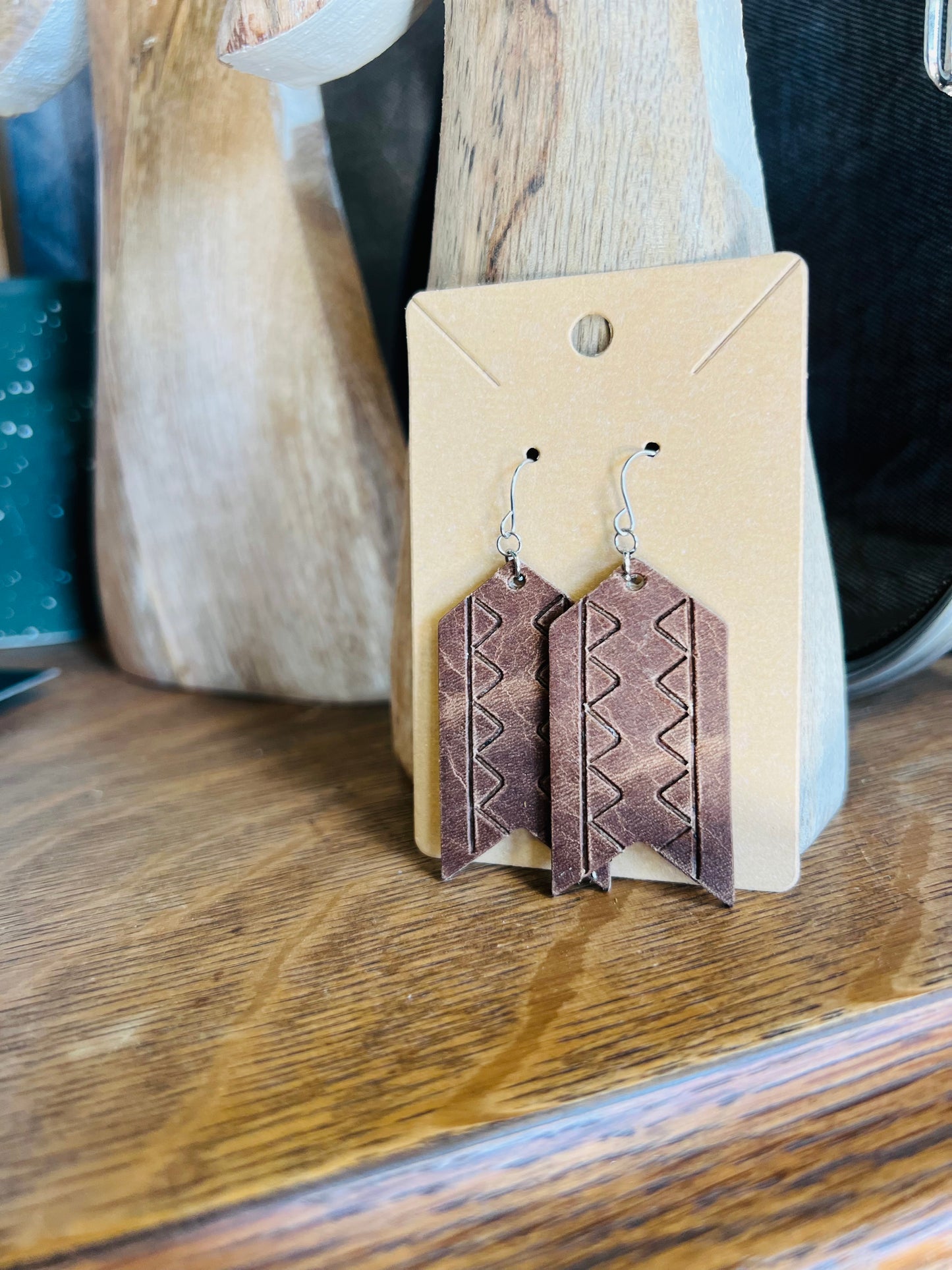 Vintage Cowboy Earrings